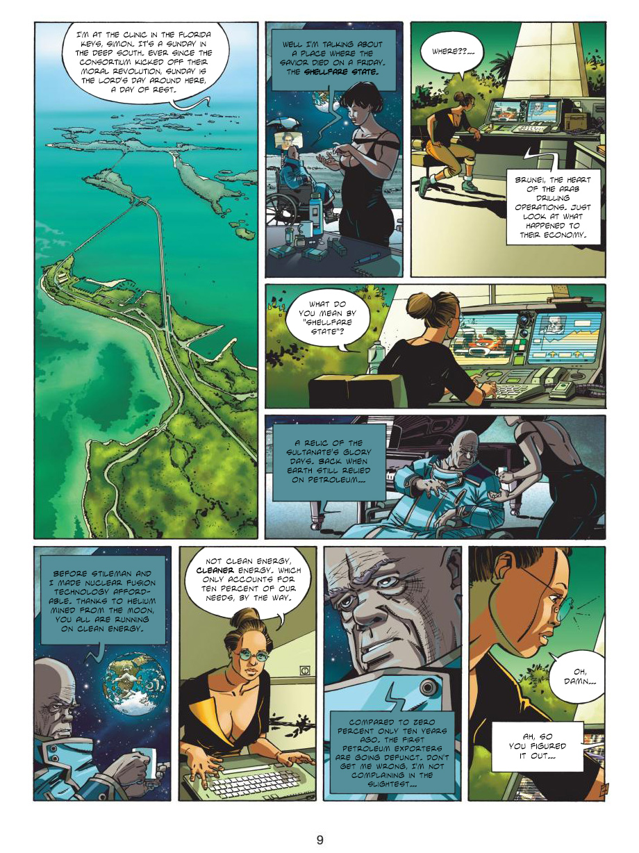 Read online Dallas Barr comic -  Issue #6 - 10