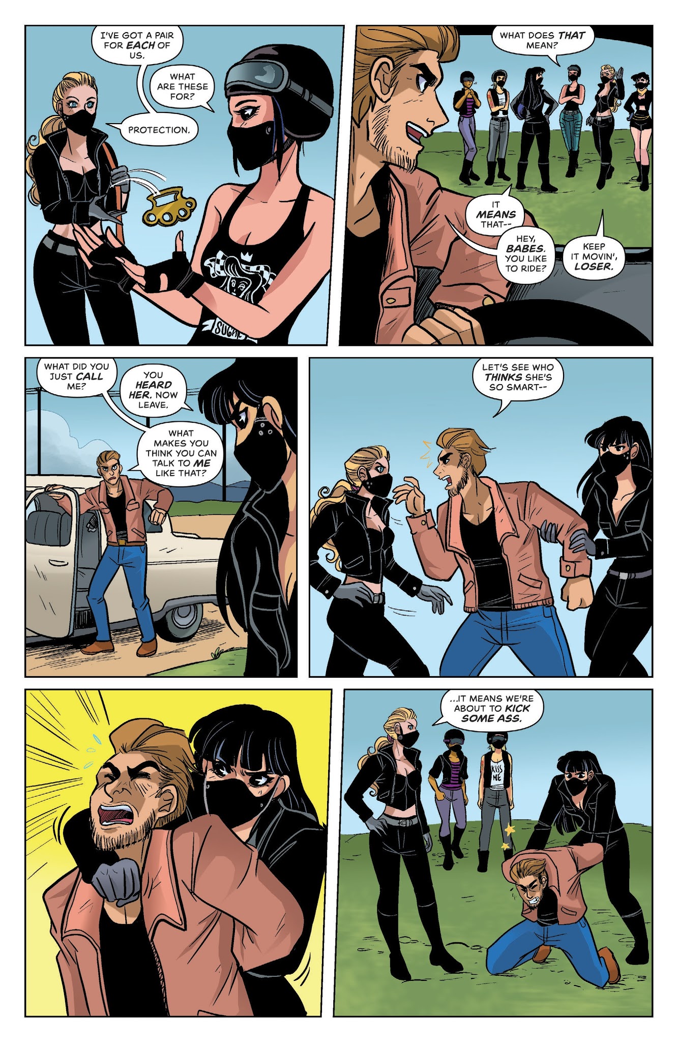 Read online Betty & Veronica: Vixens comic -  Issue #1 - 6