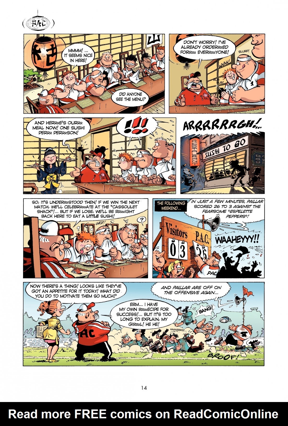 Read online The Rugger Boys comic -  Issue #2 - 14