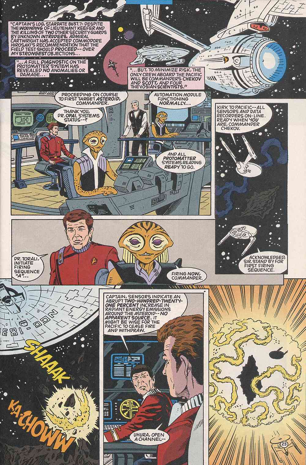 Read online Star Trek (1989) comic -  Issue #49 - 20