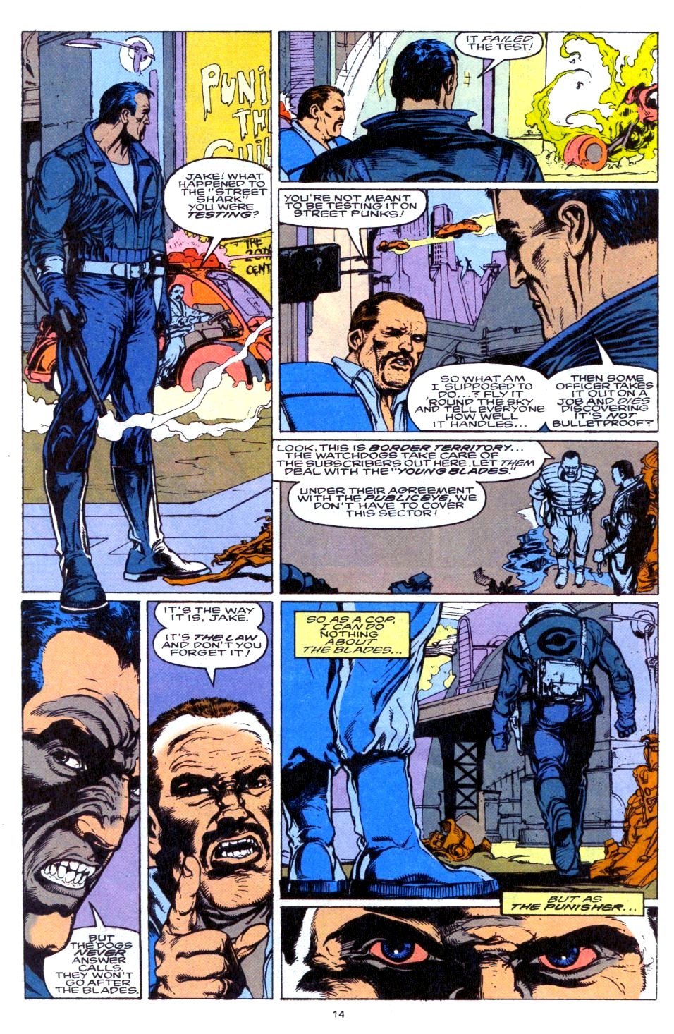 Read online Punisher 2099 comic -  Issue #14 - 12