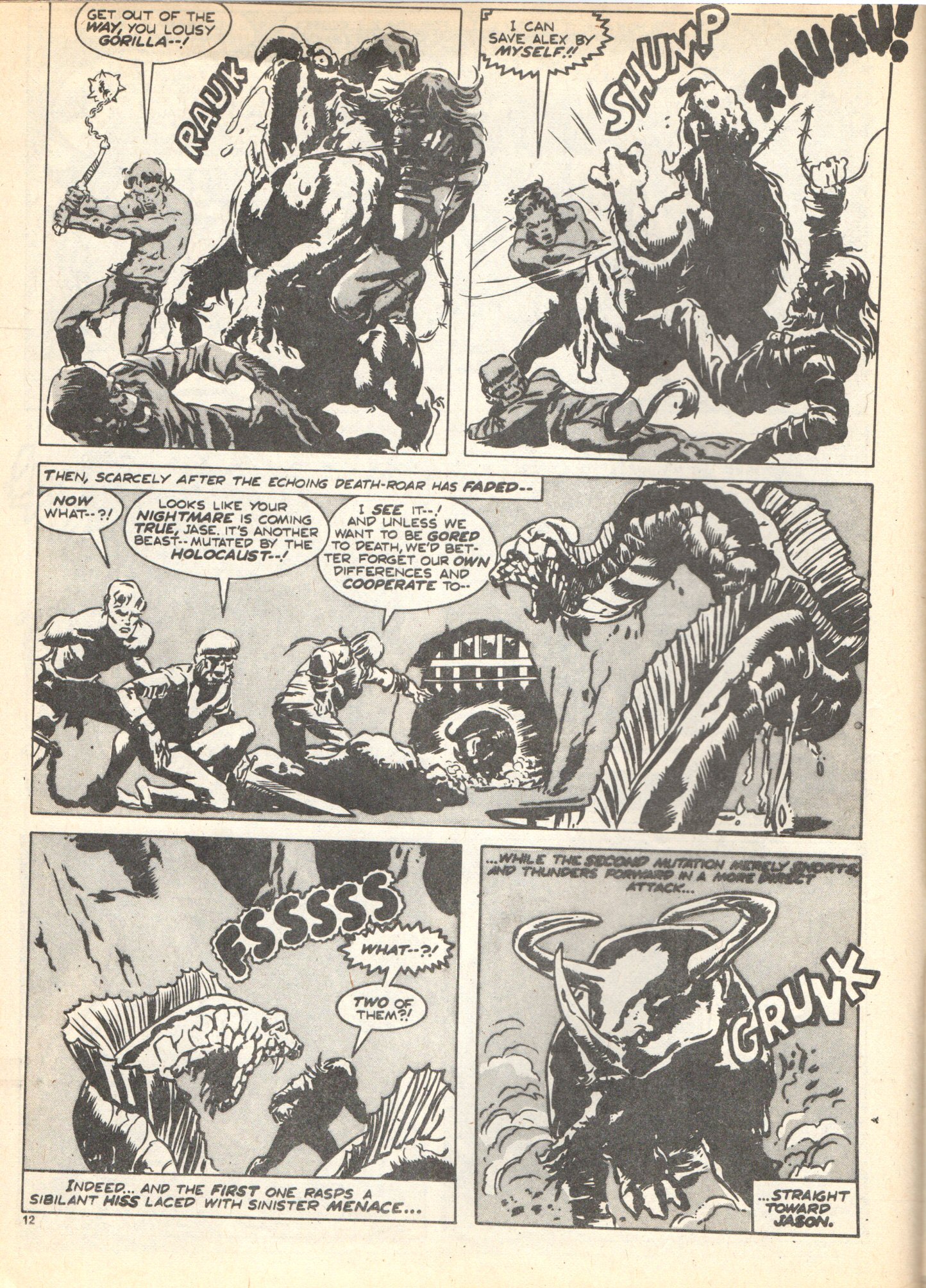 Read online Planet of the Apes (1974) comic -  Issue #17 - 12