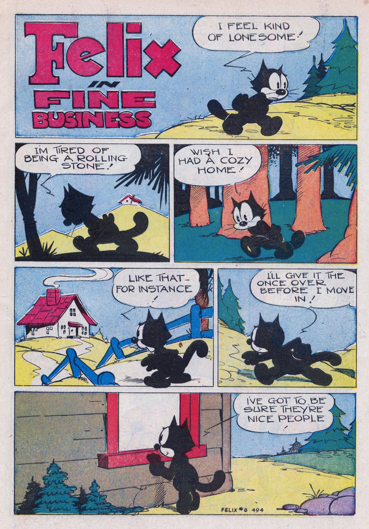 Read online Felix the Cat (1948) comic -  Issue #8 - 3