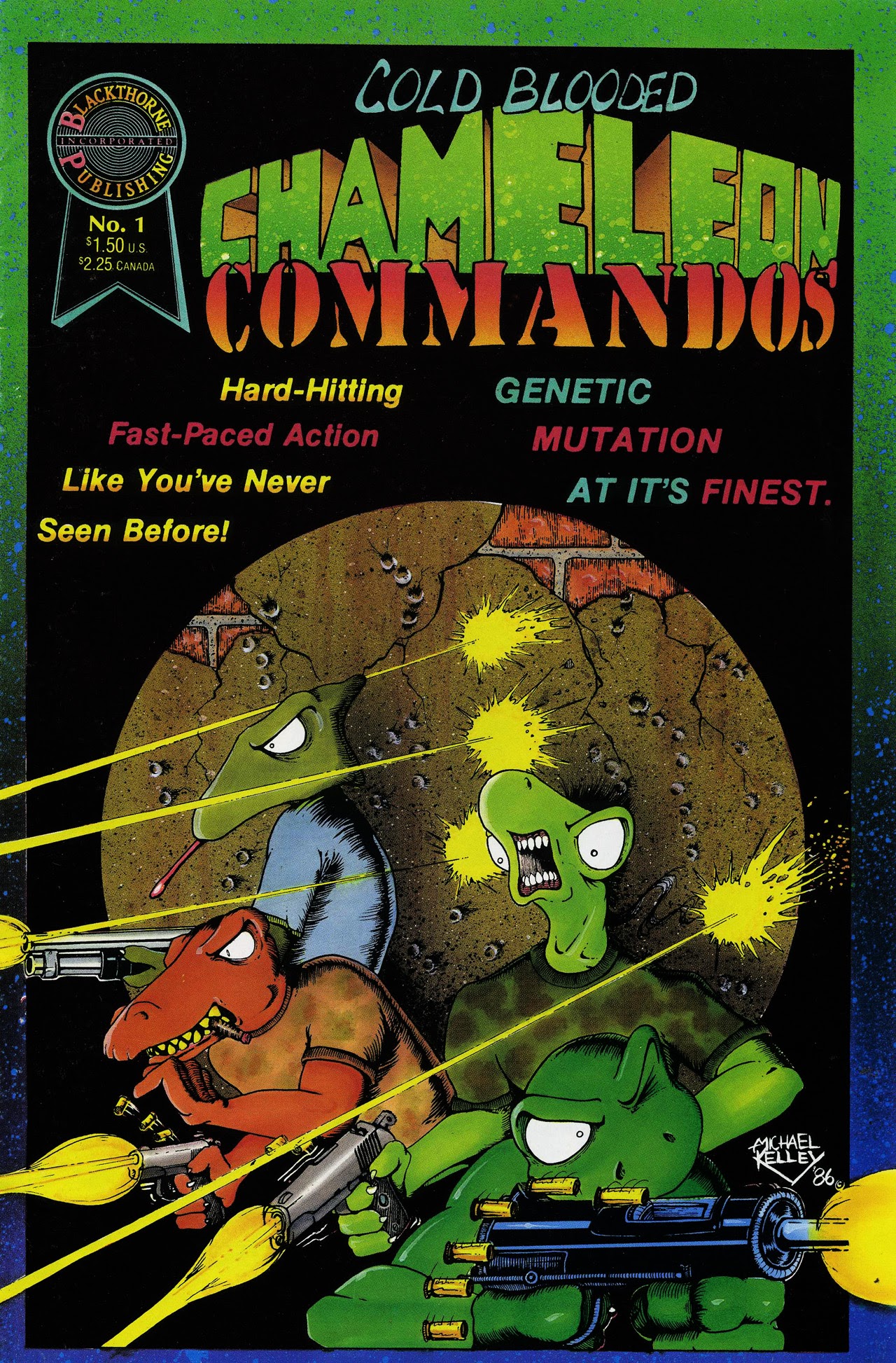 Read online Cold-Blooded Chameleon Commandos comic -  Issue #1 - 1
