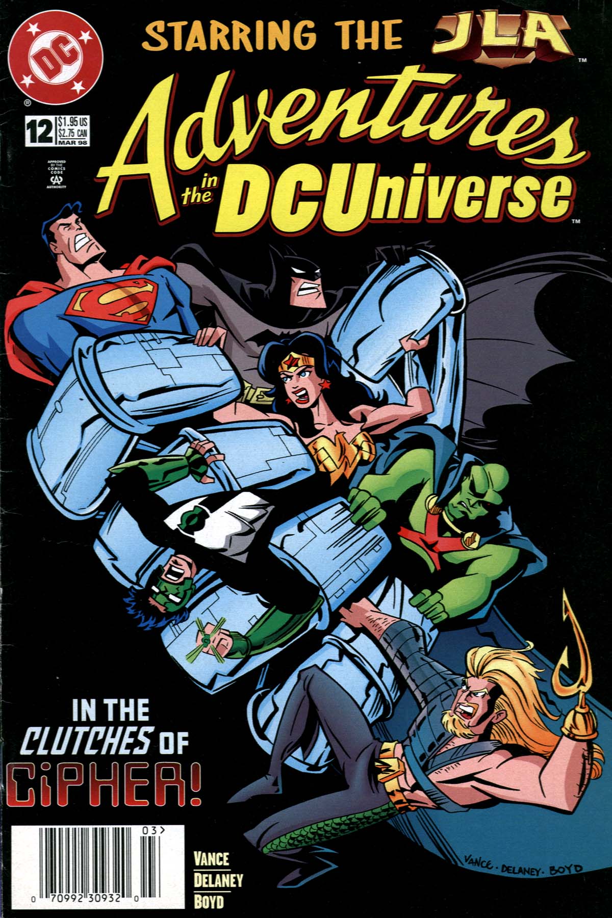Adventures in the DC Universe Issue #12 #13 - English 1