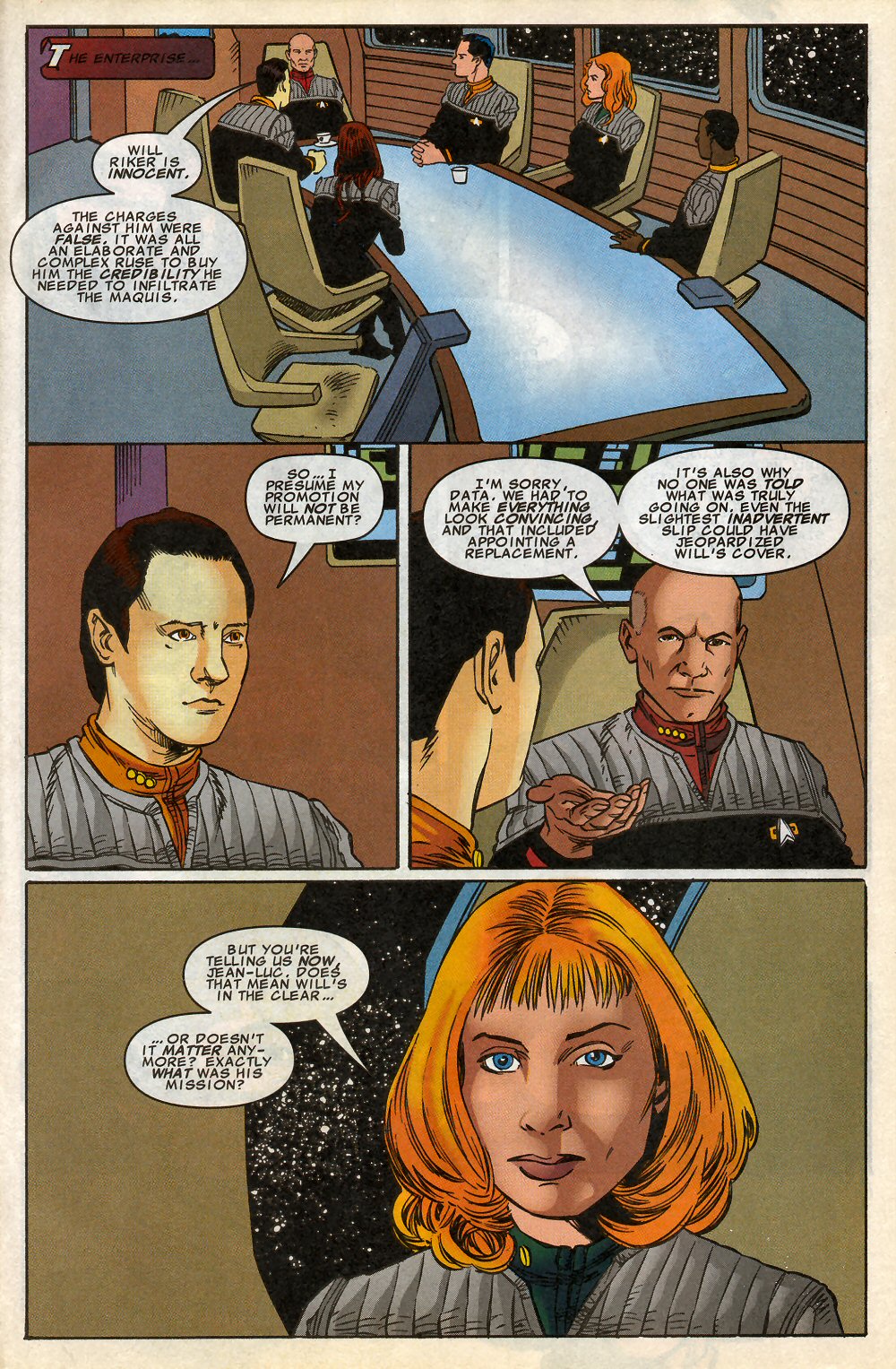 Read online Star Trek: The Next Generation - Riker comic -  Issue # Full - 27