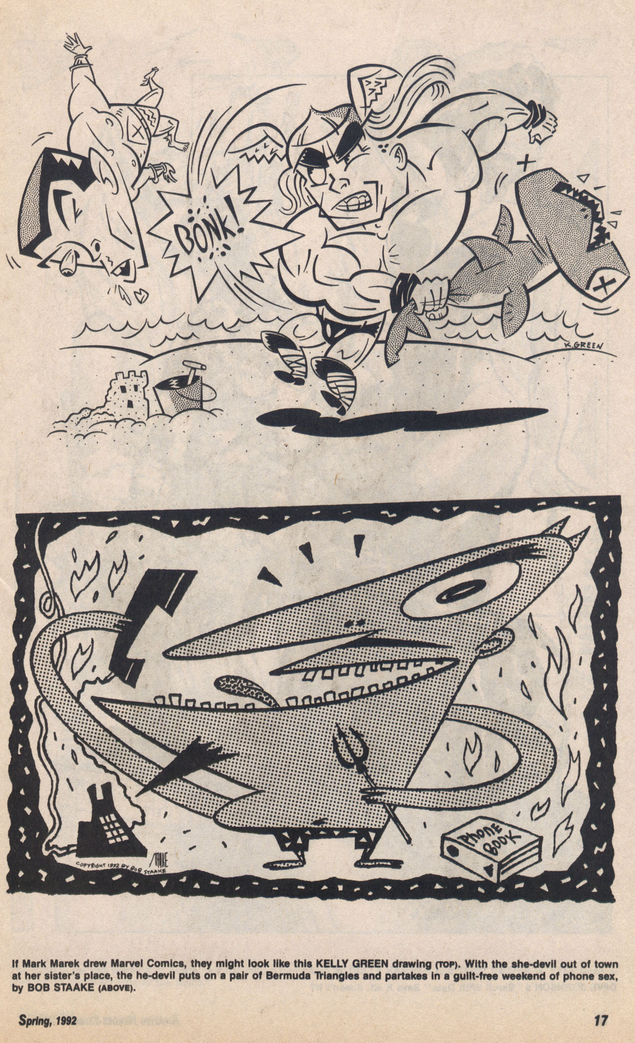 Read online Amazing Heroes Swimsuit Special comic -  Issue # TPB 3 - 17