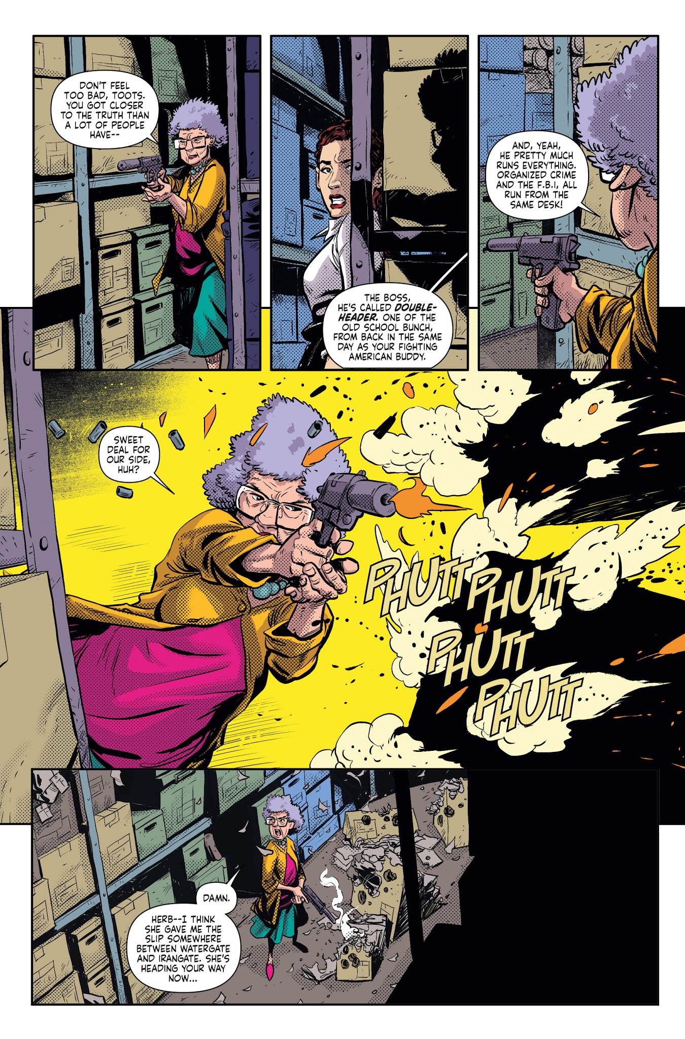 Read online Fighting American: The Ties That Bind comic -  Issue #3 - 21