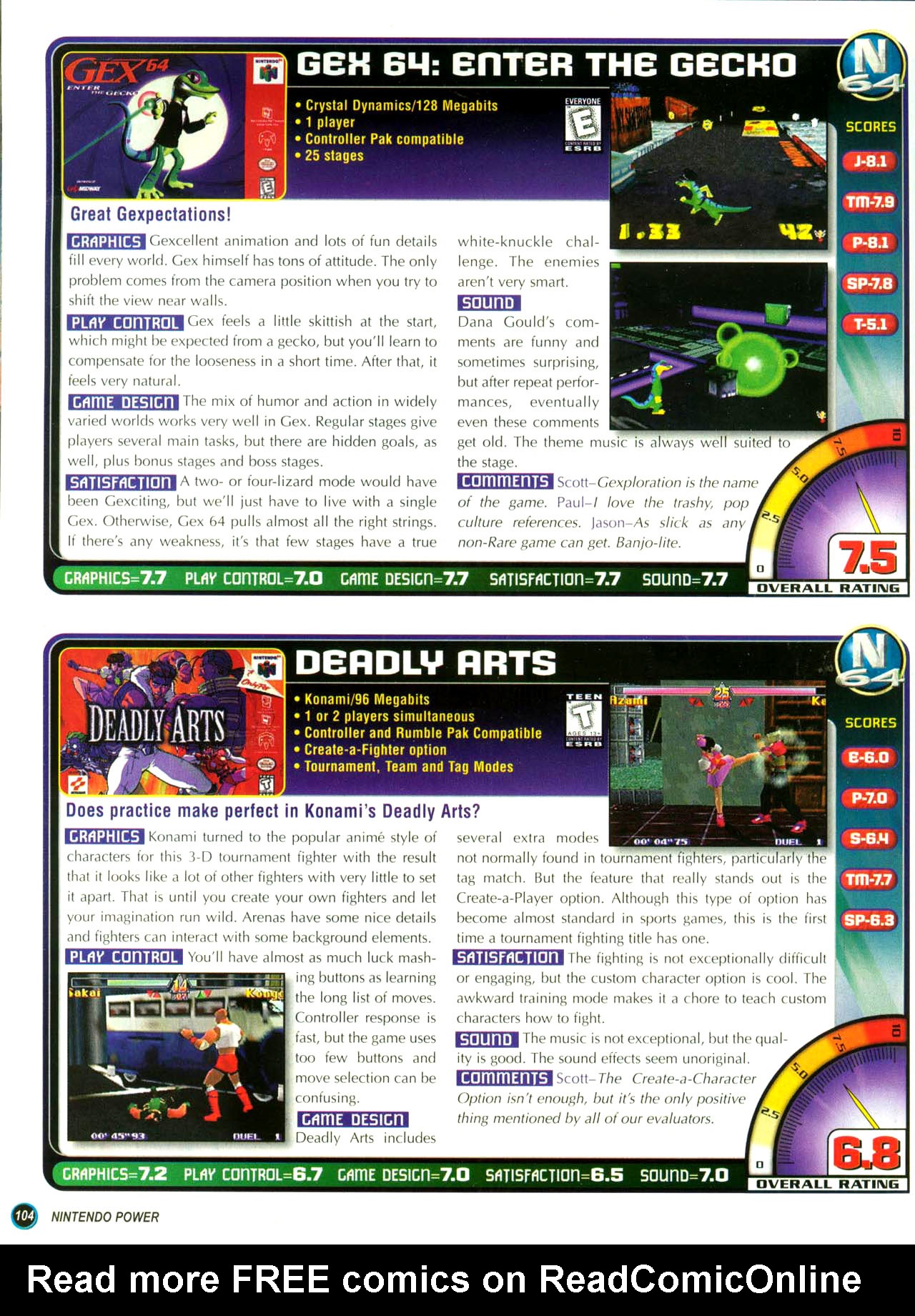 Read online Nintendo Power comic -  Issue #112 - 107