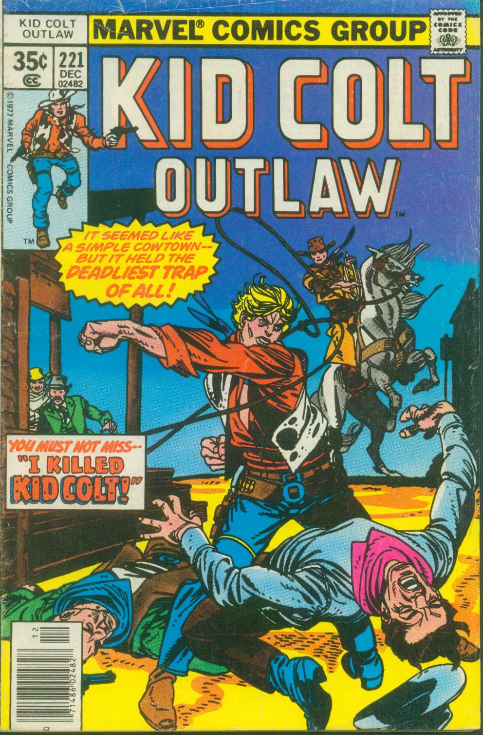Read online Kid Colt Outlaw comic -  Issue #221 - 2
