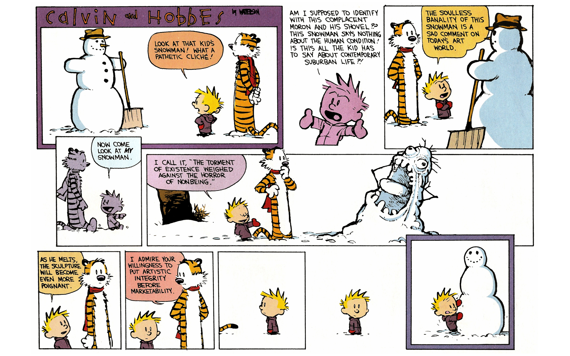 Read online Calvin and Hobbes comic -  Issue #10 - 60