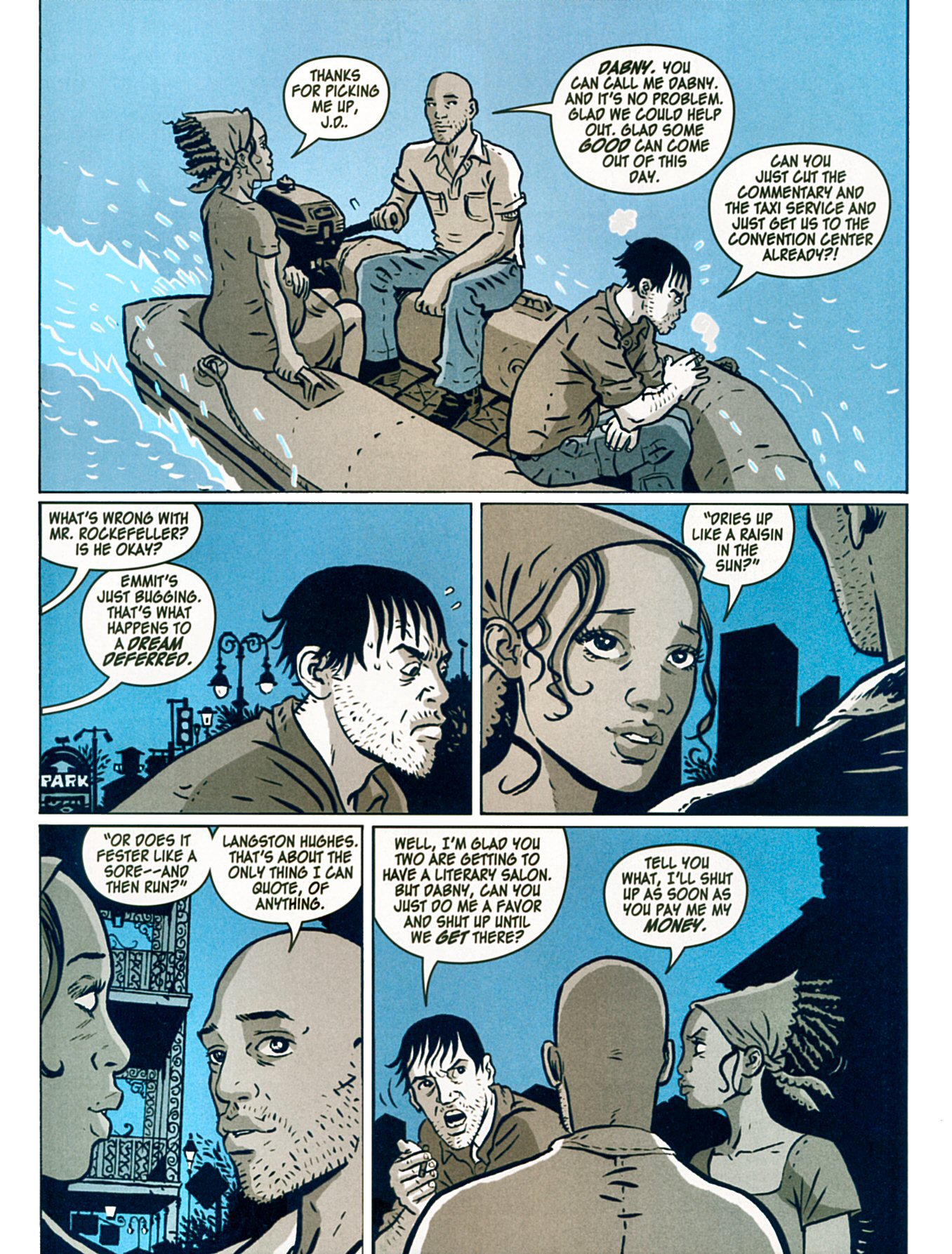 Read online Dark Rain: A New Orleans Story comic -  Issue # TPB - 96