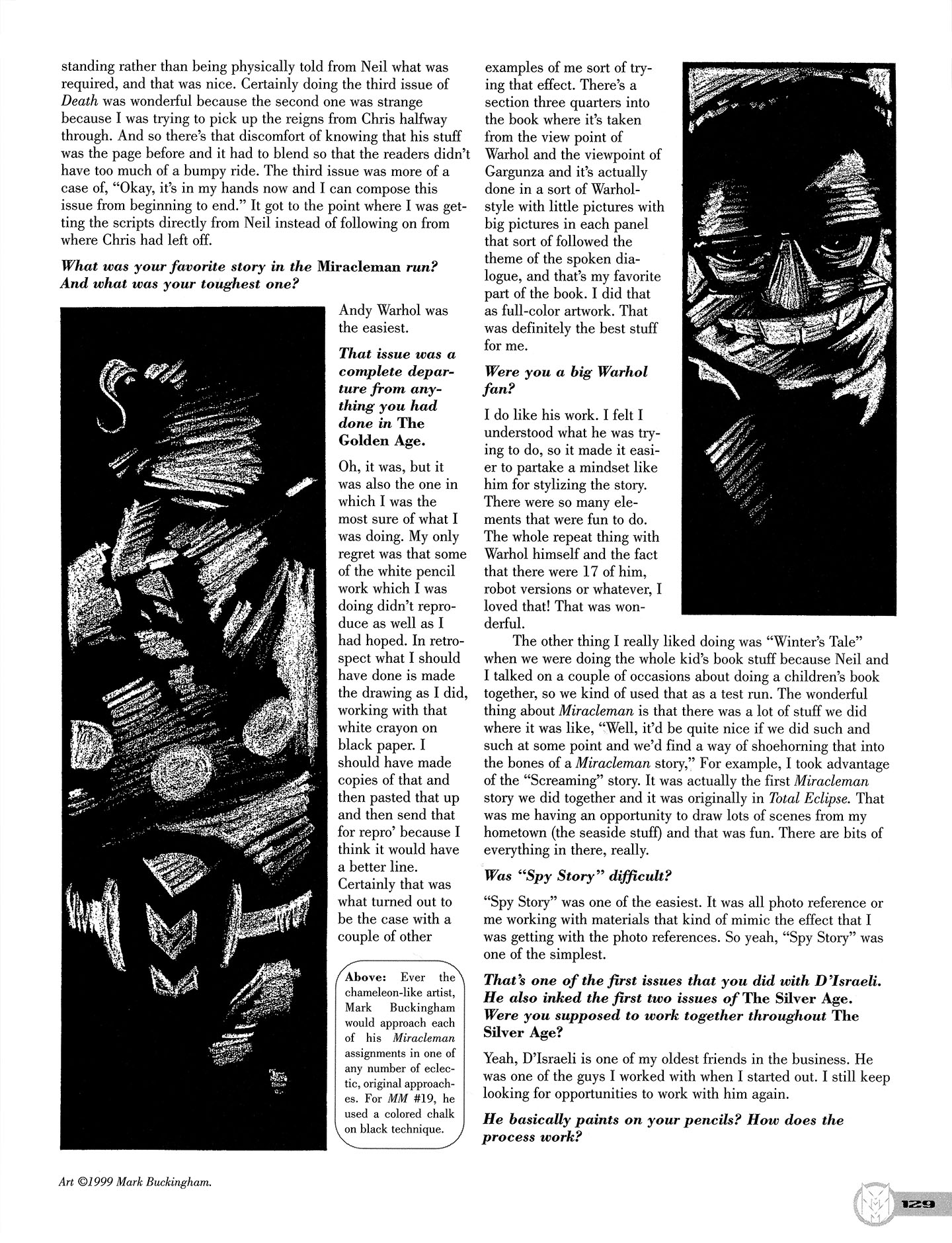 Read online Kimota!: The Miracleman Companion comic -  Issue # Full - 130