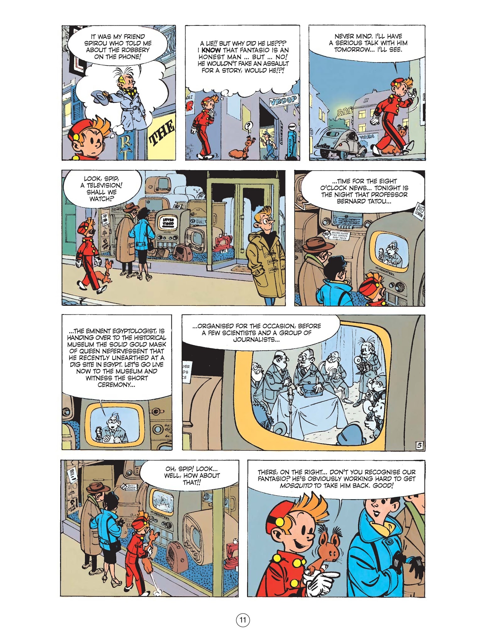 Read online Spirou & Fantasio (2009) comic -  Issue #11 - 13