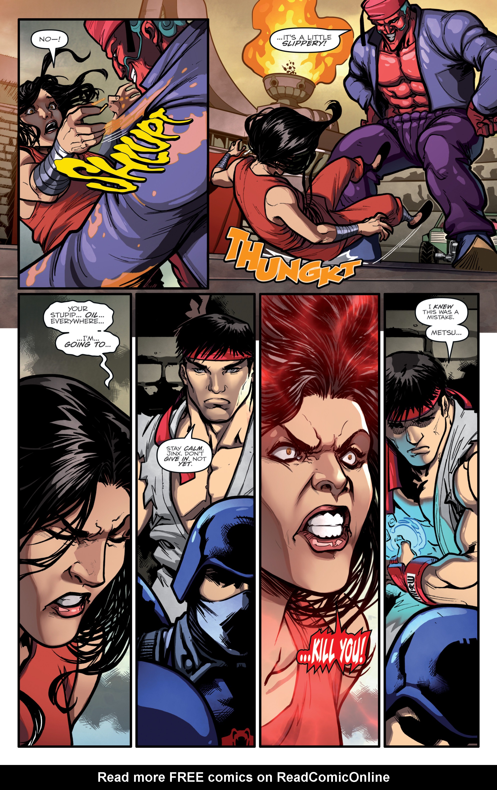 Read online Street Fighter X G.I. Joe comic -  Issue #3 - 10