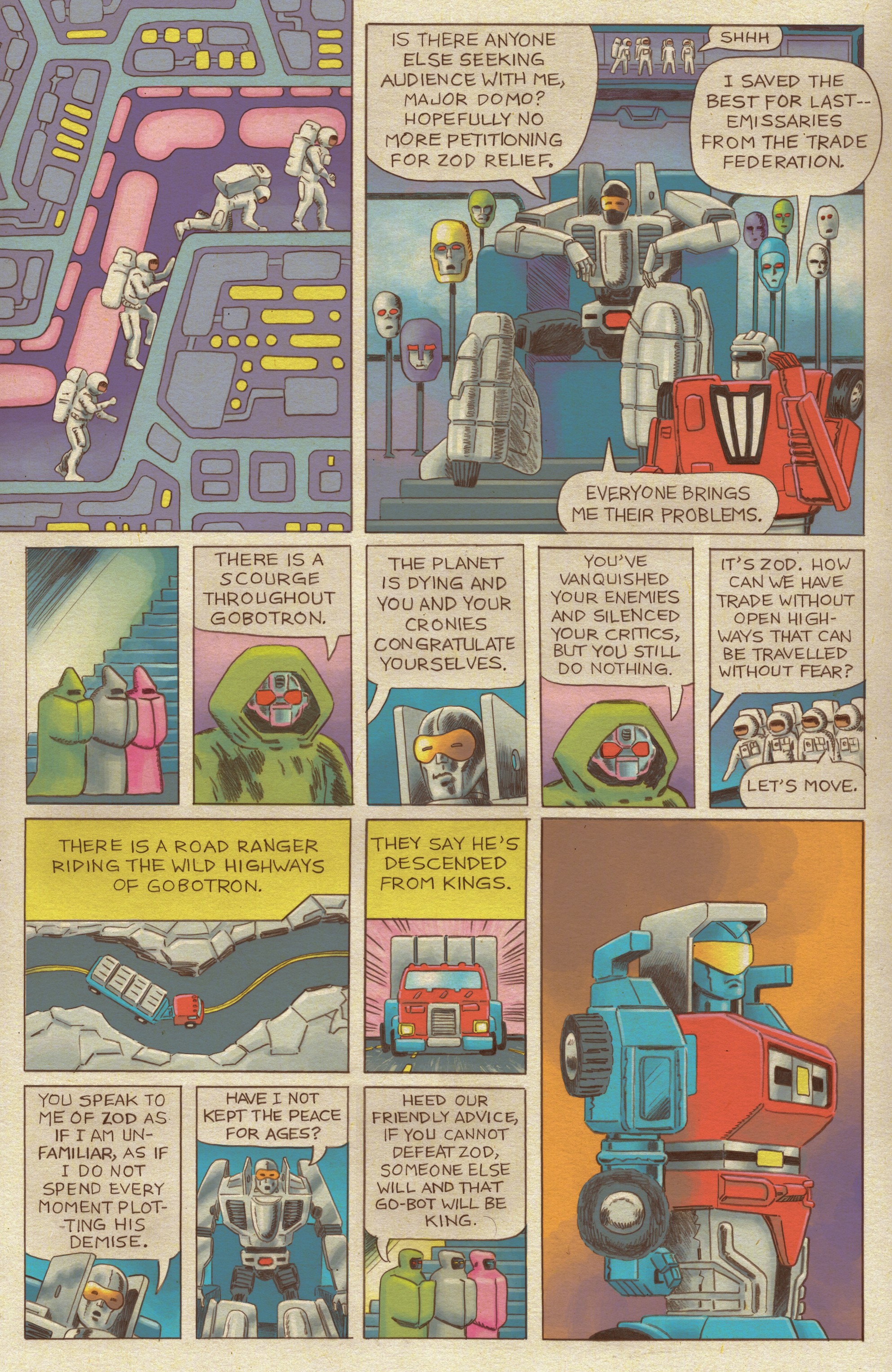 Read online Go-Bots comic -  Issue #3 - 8