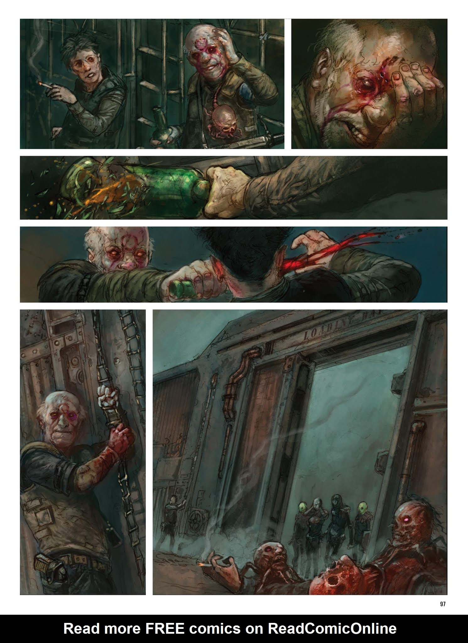 Read online The Dark Judges: The Fall of Deadworld comic -  Issue # TPB - 98