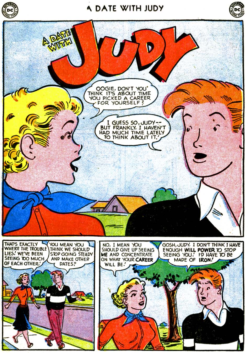 Read online A Date with Judy comic -  Issue #40 - 17