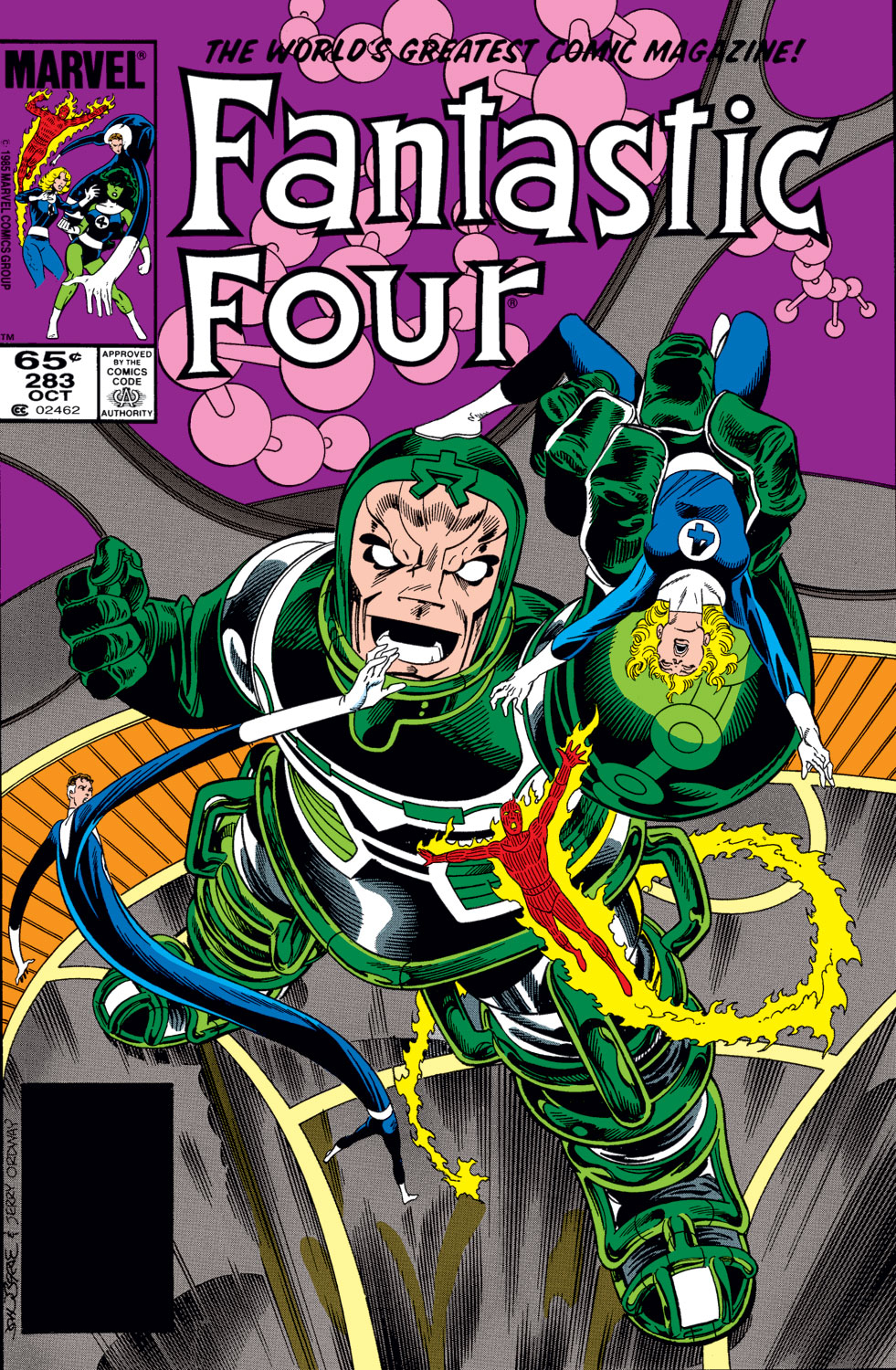Read online Fantastic Four (1961) comic -  Issue #283 - 1