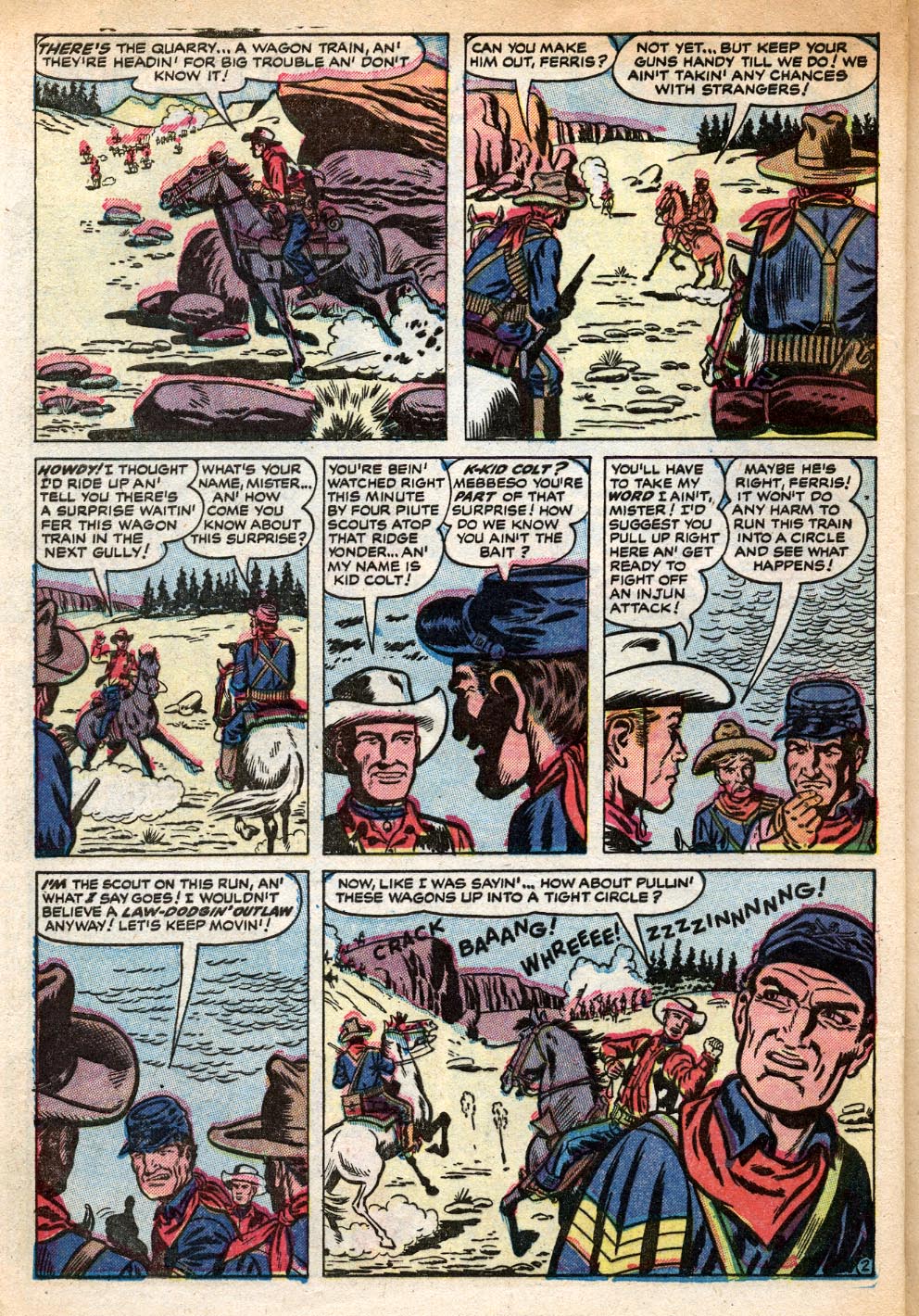 Read online Kid Colt Outlaw comic -  Issue #29 - 4
