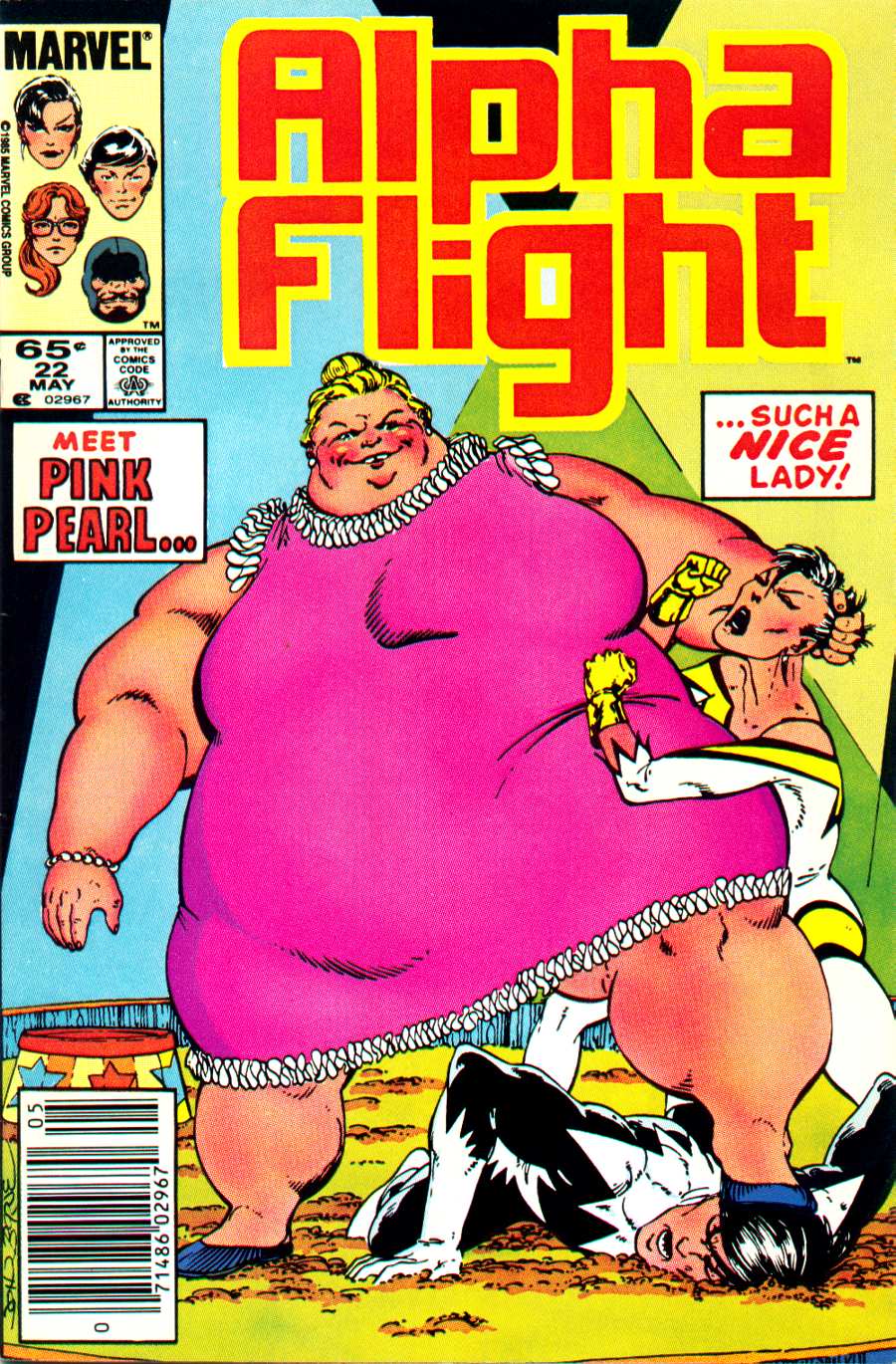 Read online Alpha Flight (1983) comic -  Issue #22 - 1