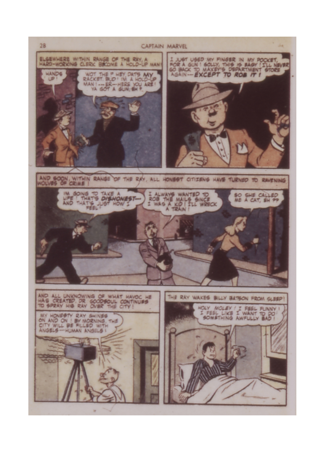 Read online Captain Marvel Adventures comic -  Issue #21 - 28