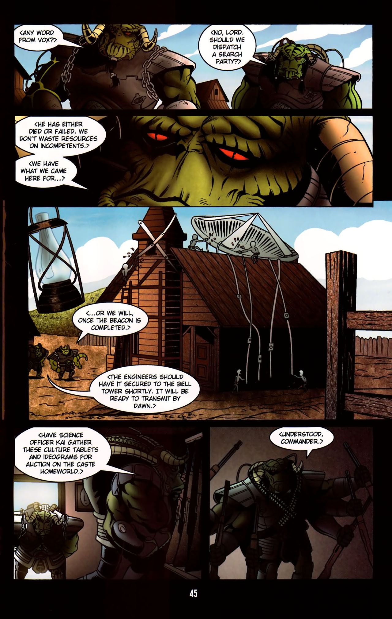 Read online Cowboys & Aliens comic -  Issue # TPB - 54