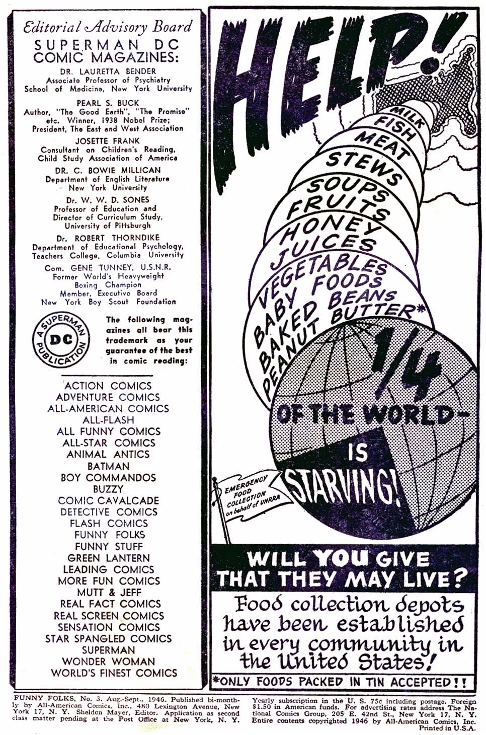 Read online Funny Folks comic -  Issue #3 - 2