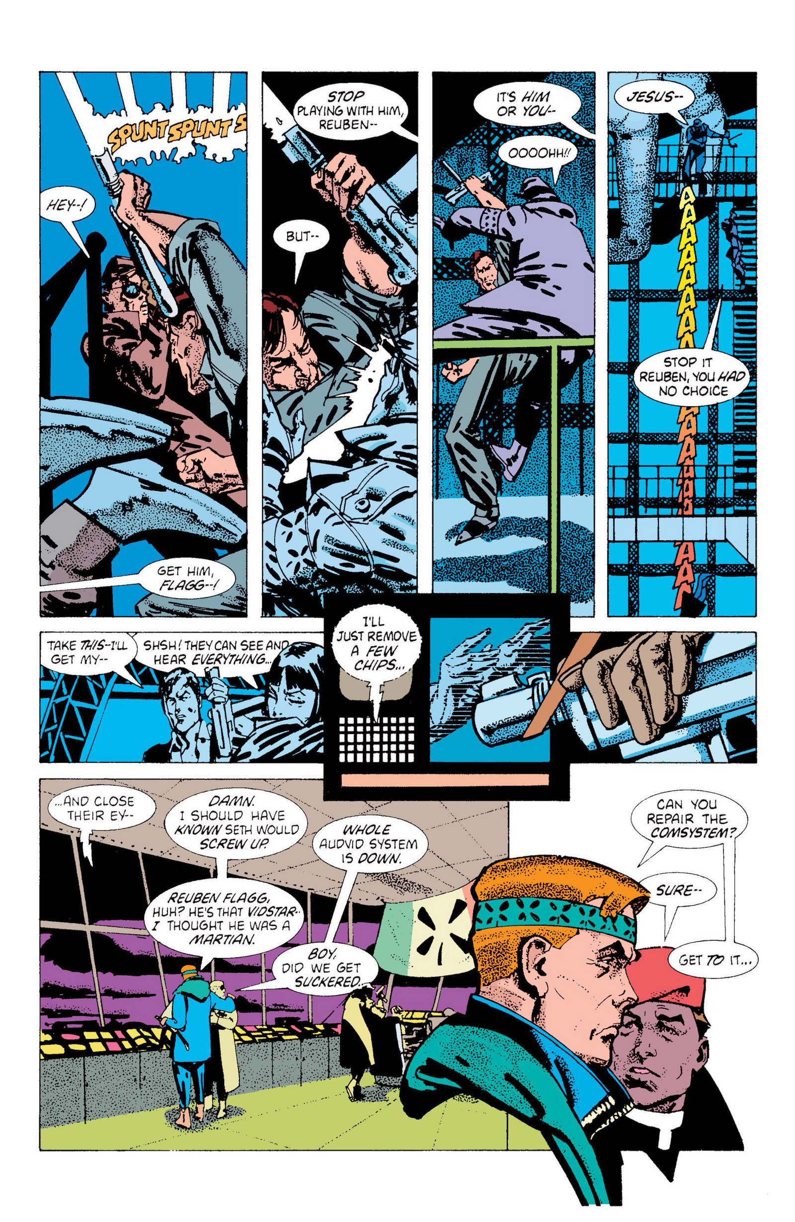 Read online American Flagg! comic -  Issue # _Definitive Collection (Part 2) - 34