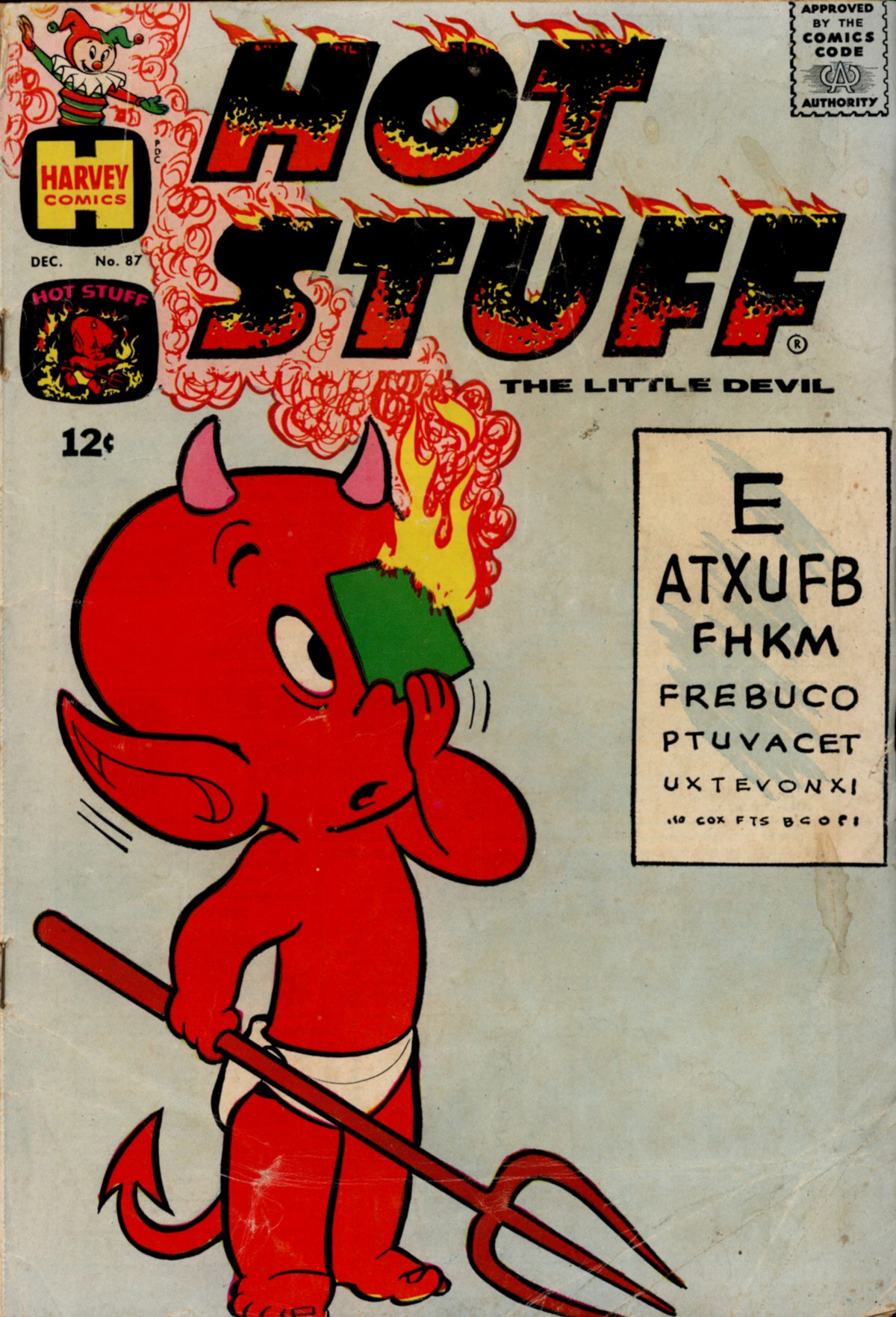 Read online Hot Stuff, the Little Devil comic -  Issue #87 - 1