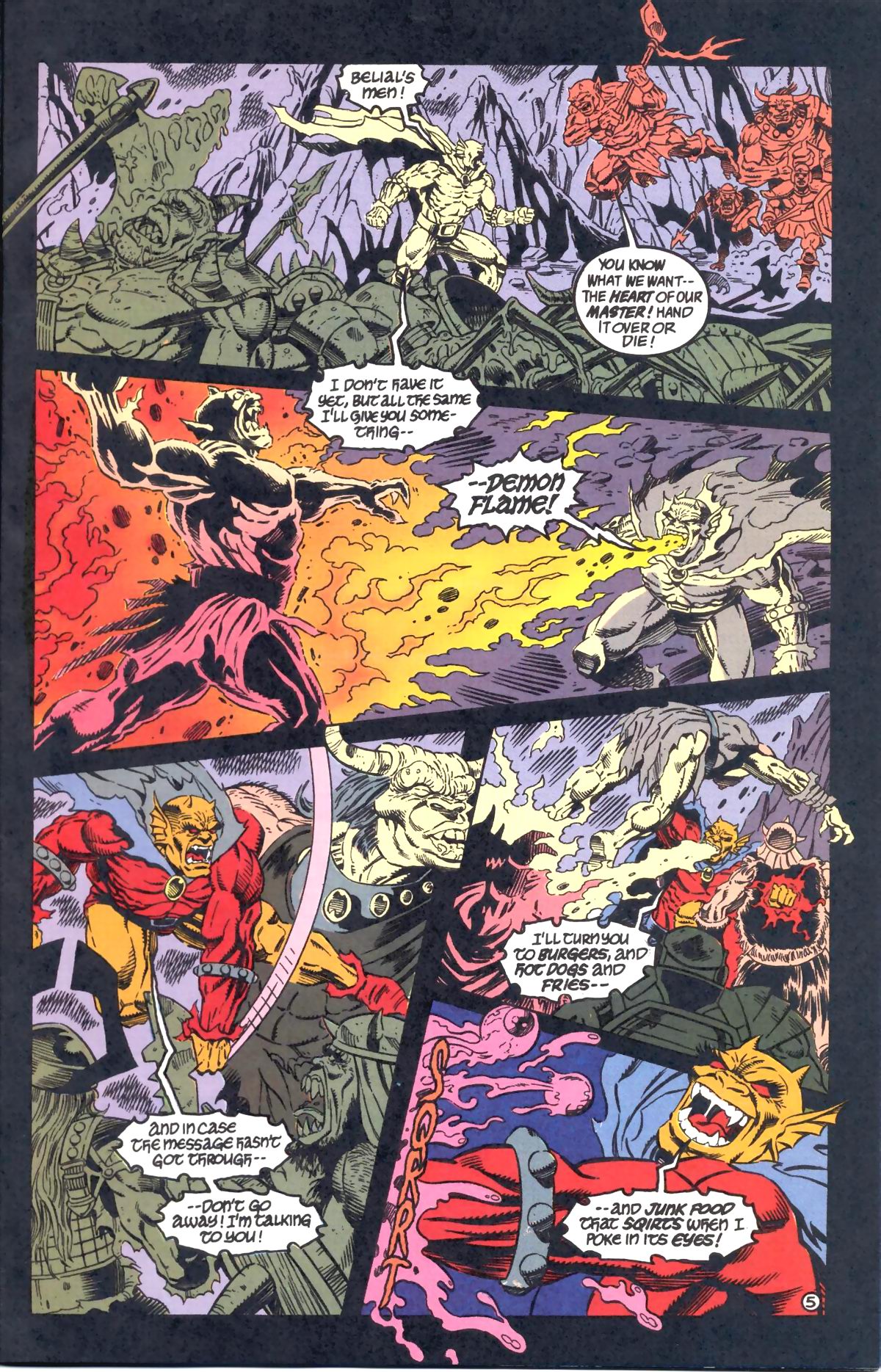Read online The Demon (1990) comic -  Issue #38 - 6