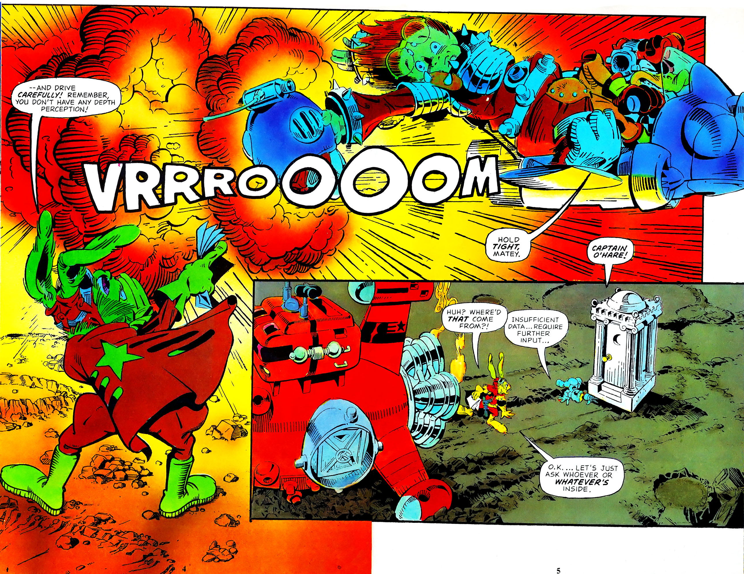 Read online Bucky O'Hare (1991) comic -  Issue #4 - 6