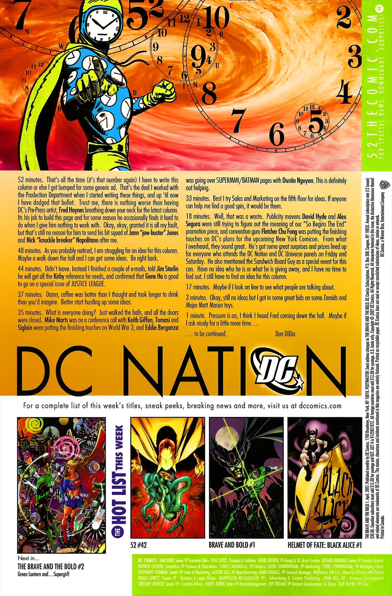 Read online The Brave and the Bold (2007) comic -  Issue #1 - 25