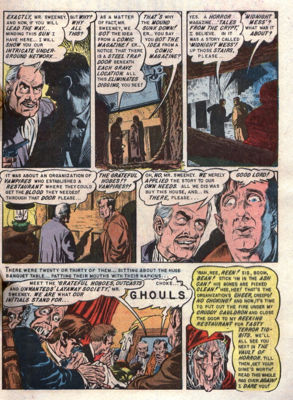 Read online Tales From The Crypt (1950) comic -  Issue #38 - 33