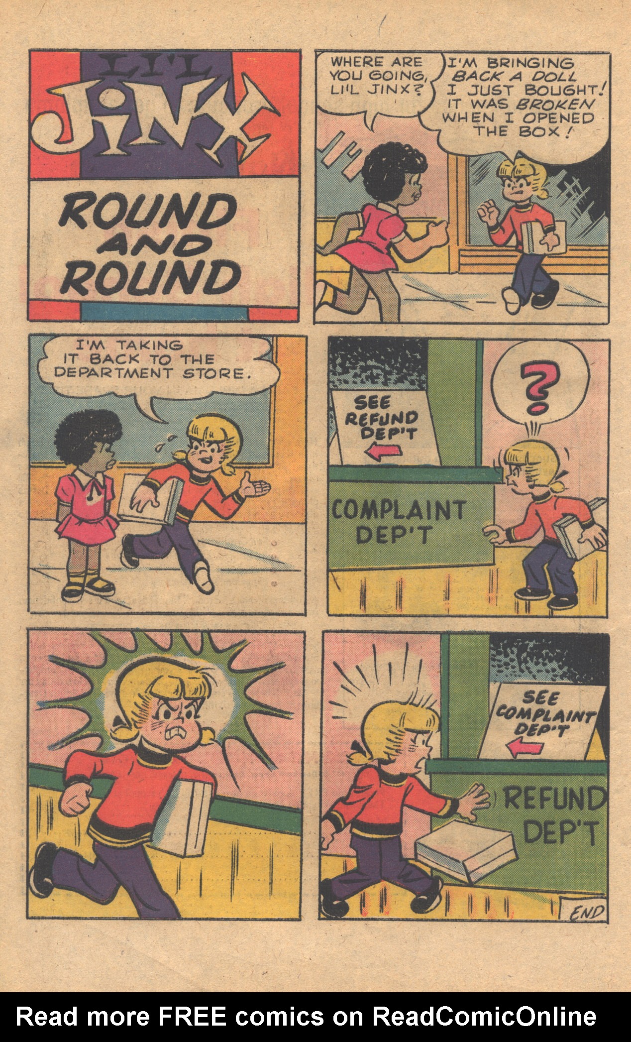 Read online The Adventures of Little Archie comic -  Issue #95 - 10