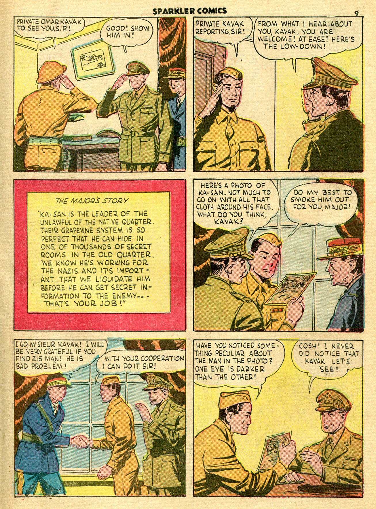 Read online Sparkler Comics comic -  Issue #20 - 11