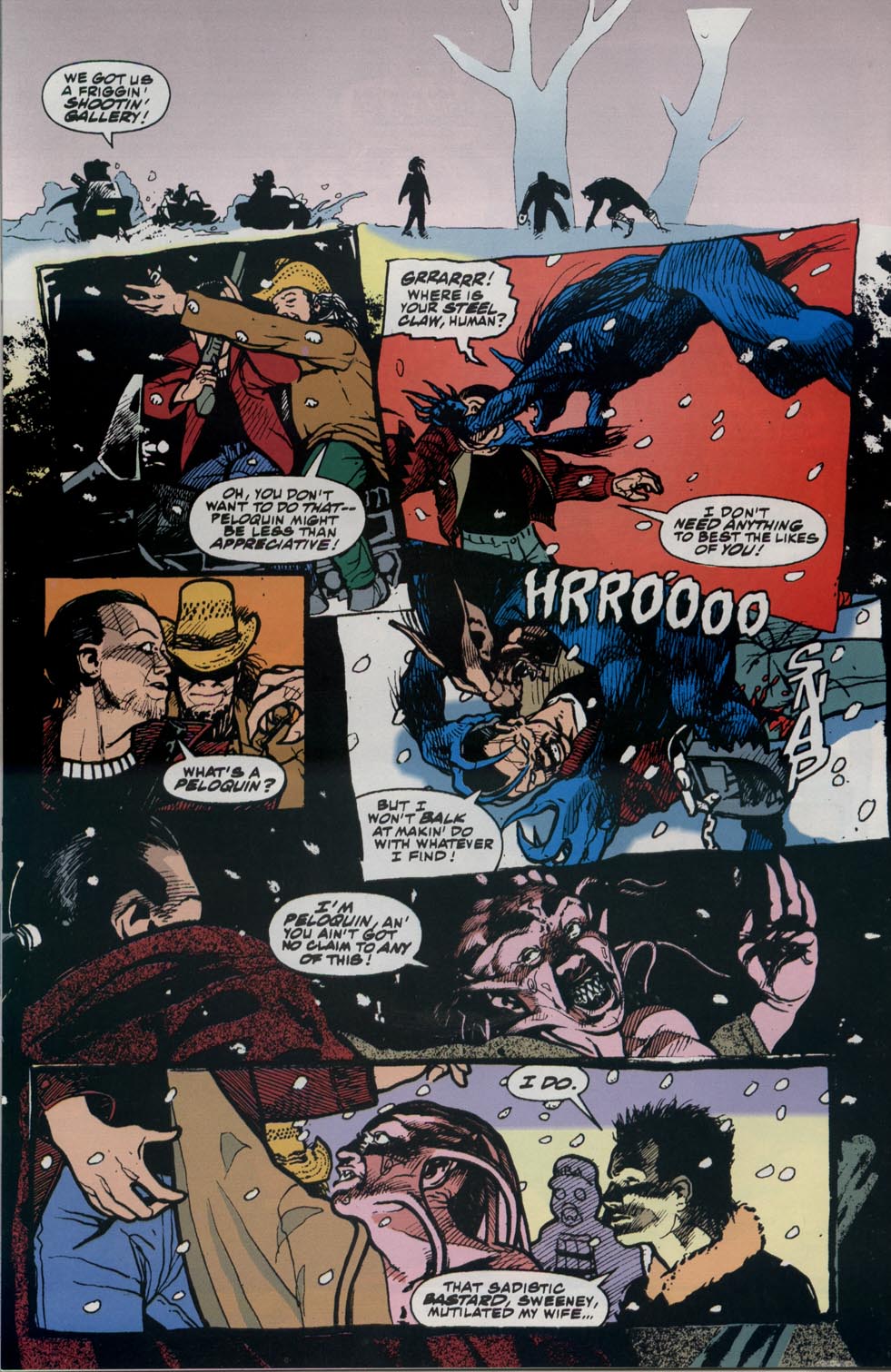 Read online Clive Barker's Night Breed (1990) comic -  Issue #20 - 21