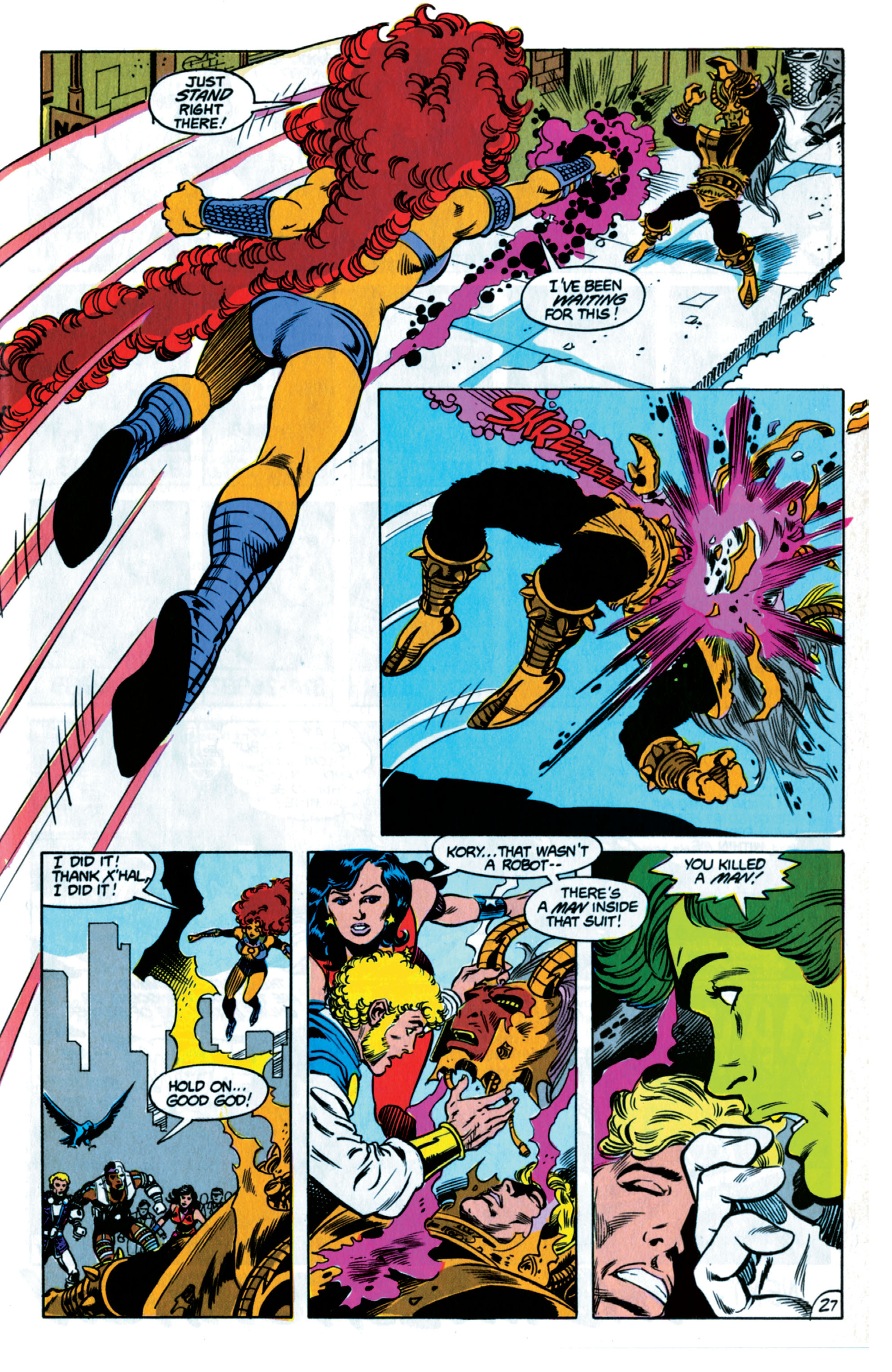 Read online The New Teen Titans (1984) comic -  Issue #36 - 28