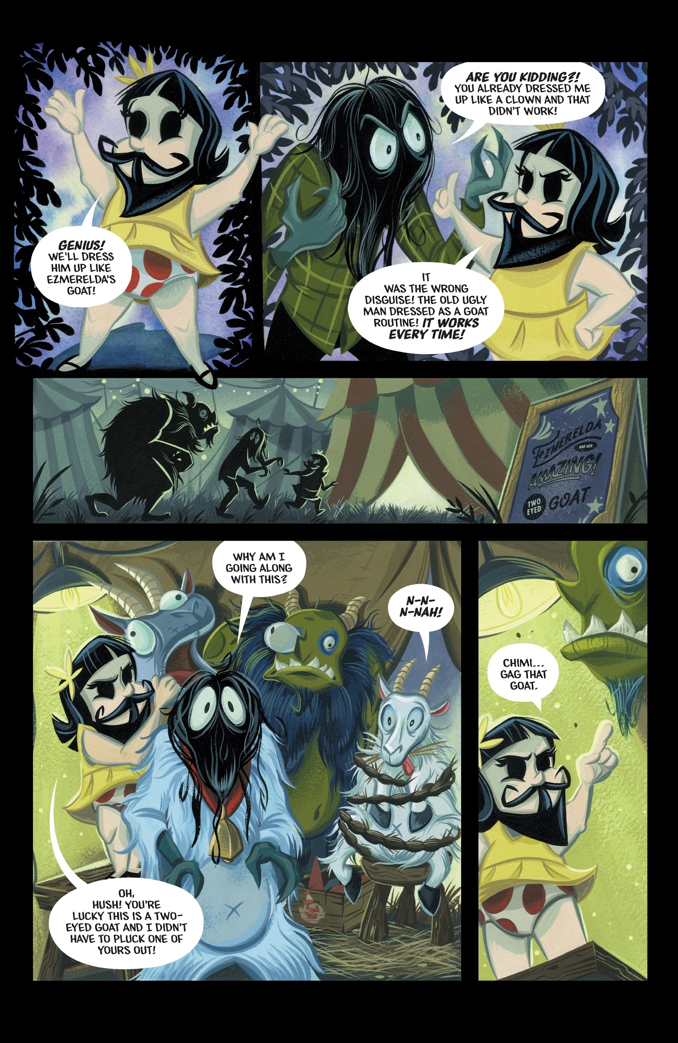 Read online Chimichanga: Sorrow of the World's Worst Face comic -  Issue #4 - 5