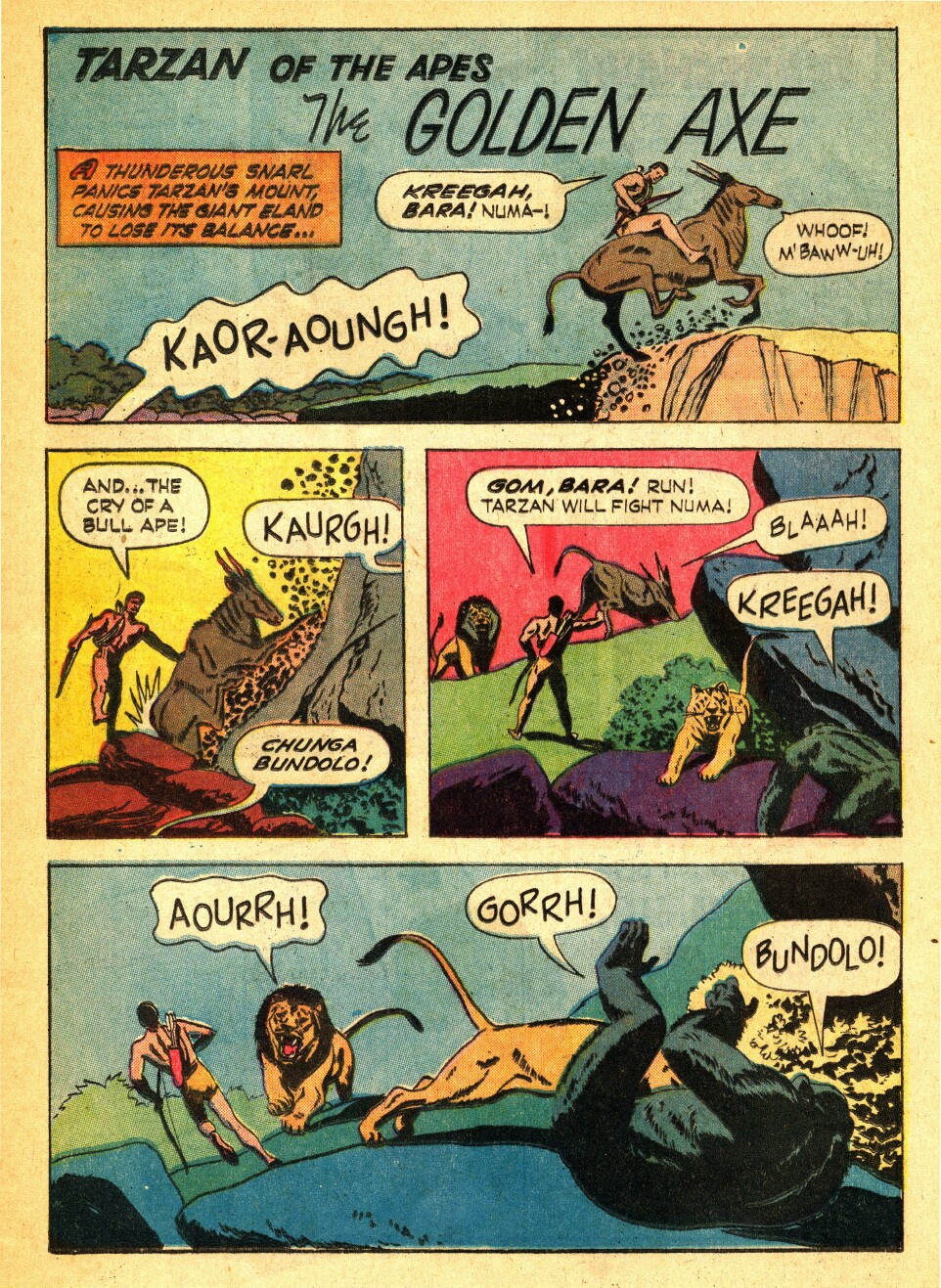Read online Tarzan (1962) comic -  Issue #145 - 20