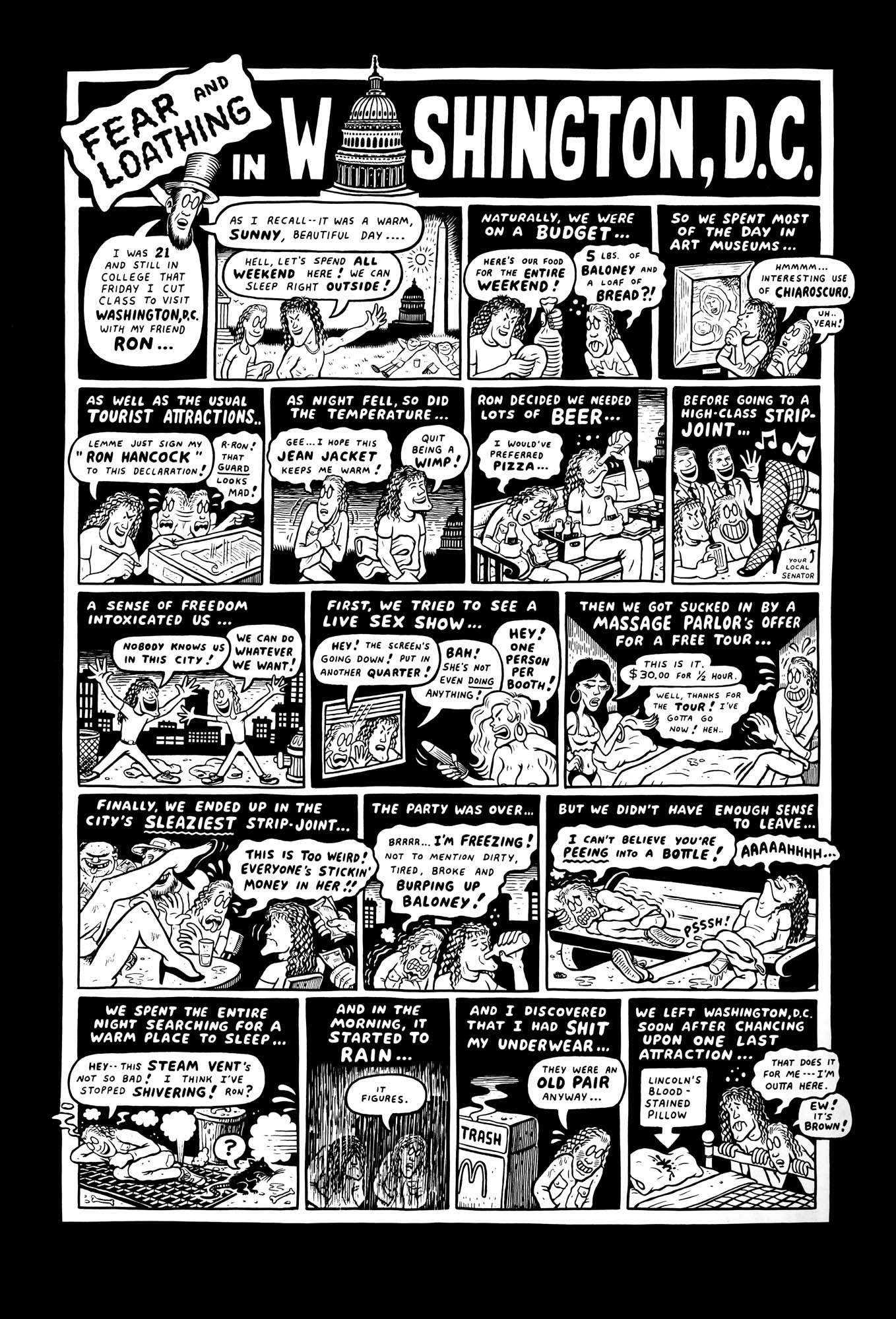 Read online Peepshow: The Cartoon Diary of Joe Matt comic -  Issue # Full - 74