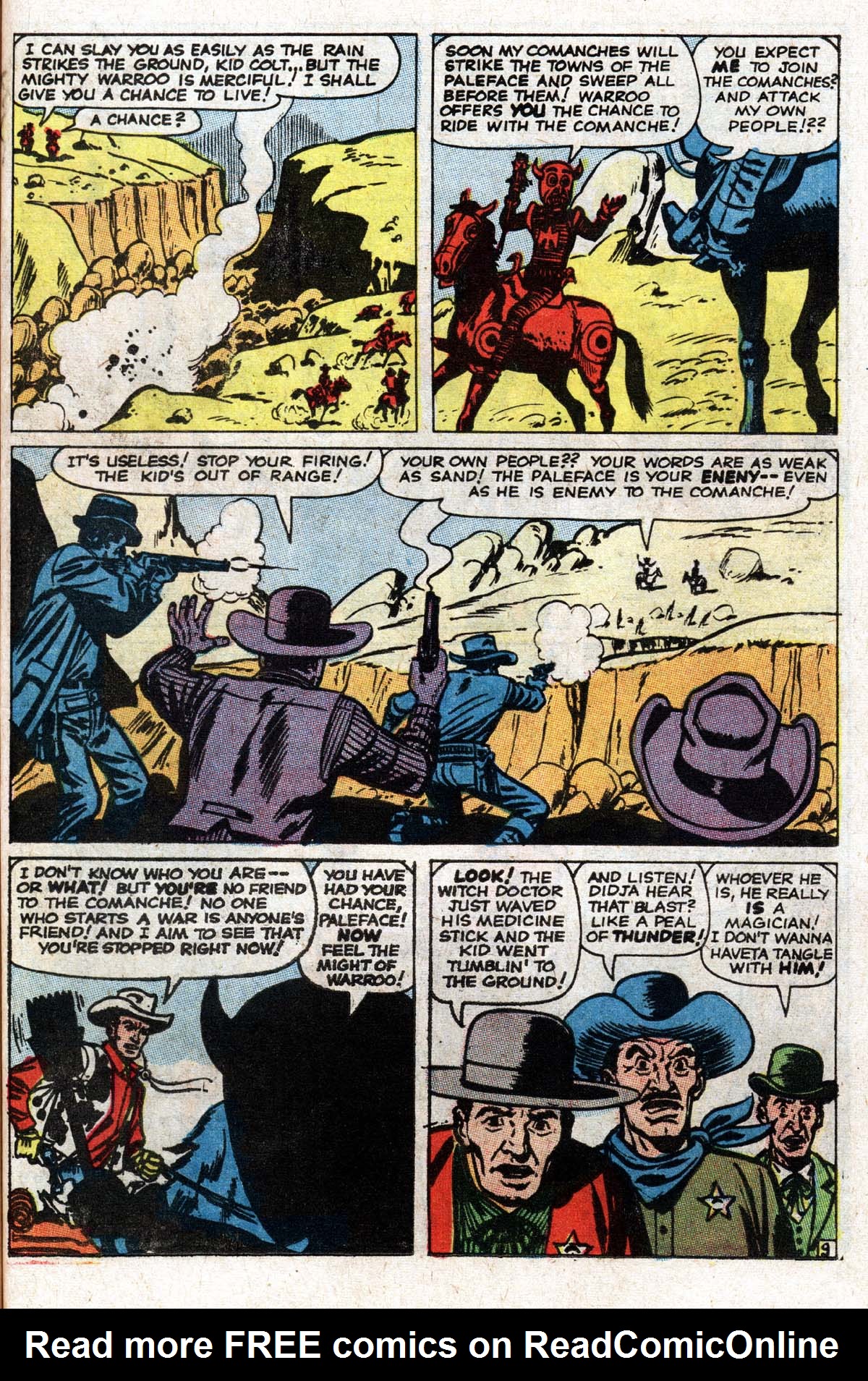 Read online The Mighty Marvel Western comic -  Issue #1 - 32