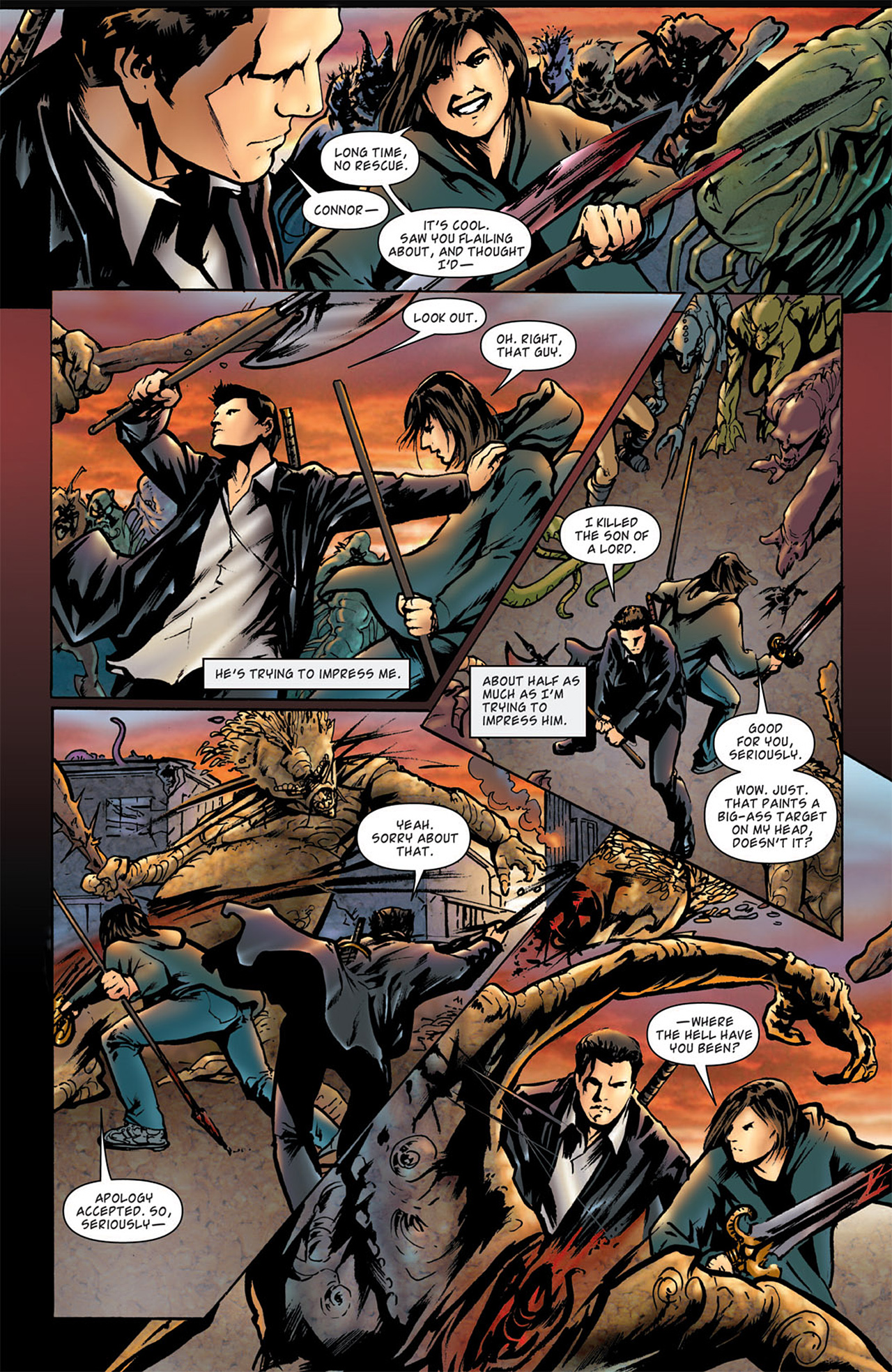 Read online Angel: After The Fall comic -  Issue #2 - 10