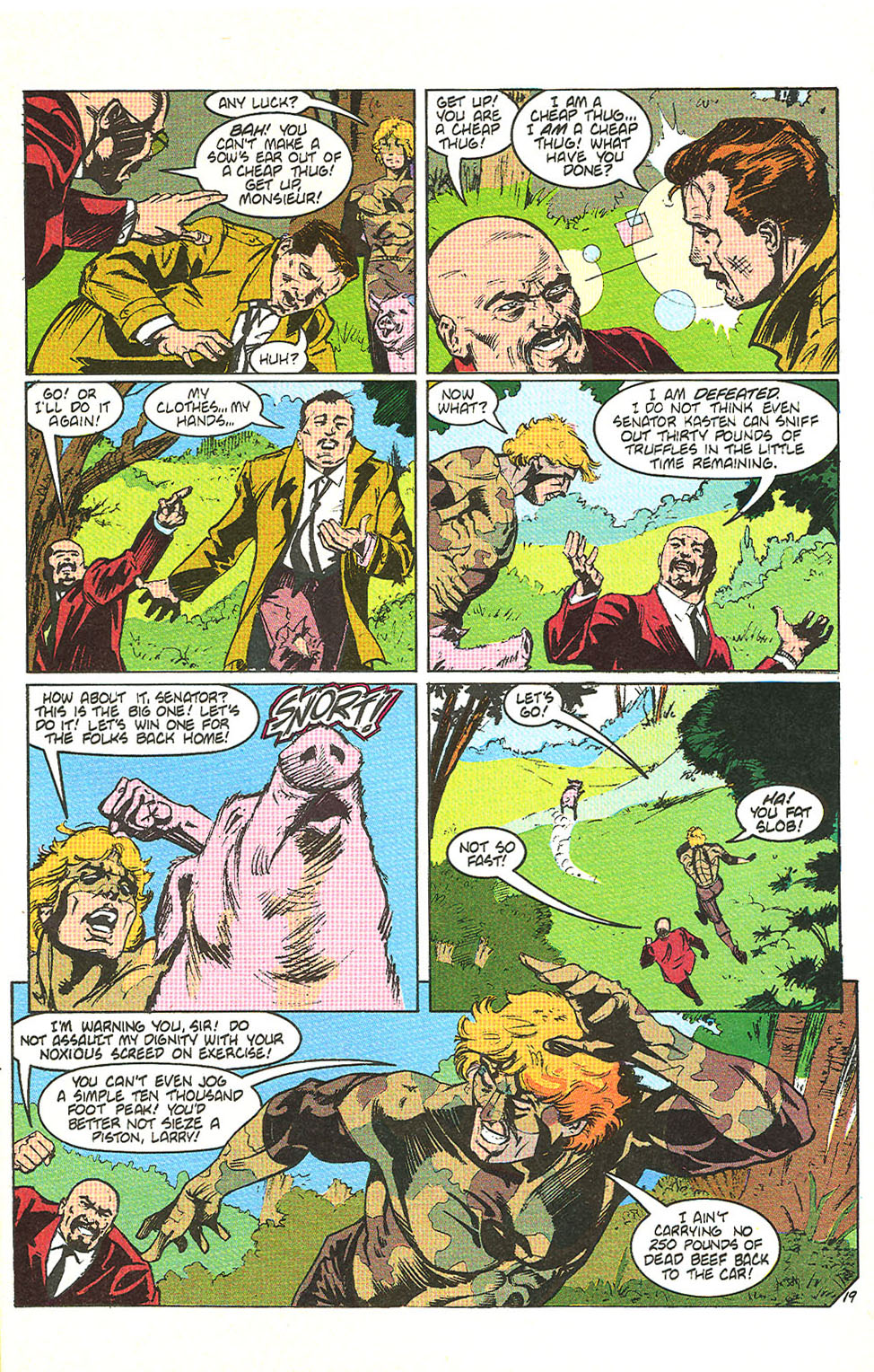 Read online The Badger comic -  Issue #19 - 22