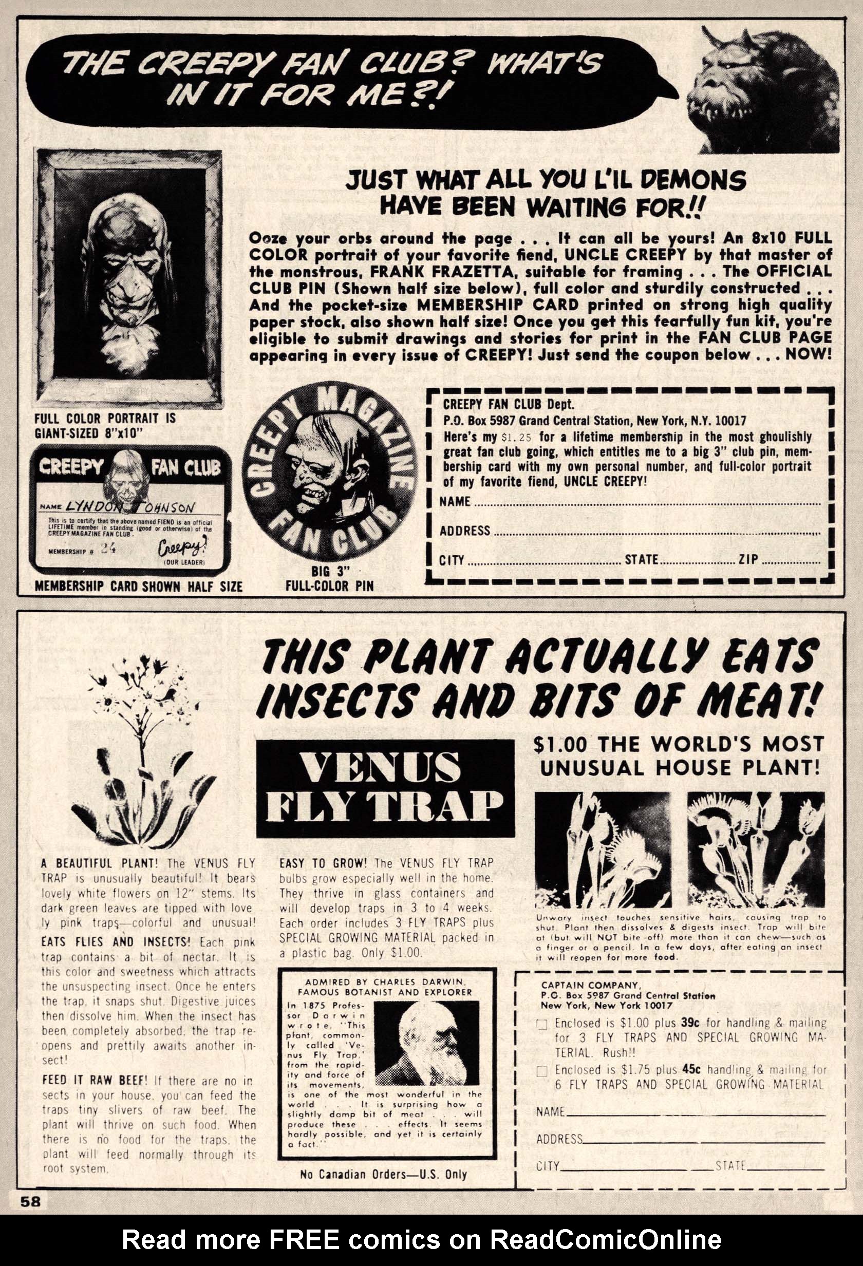 Read online Vampirella (1969) comic -  Issue #6 - 57