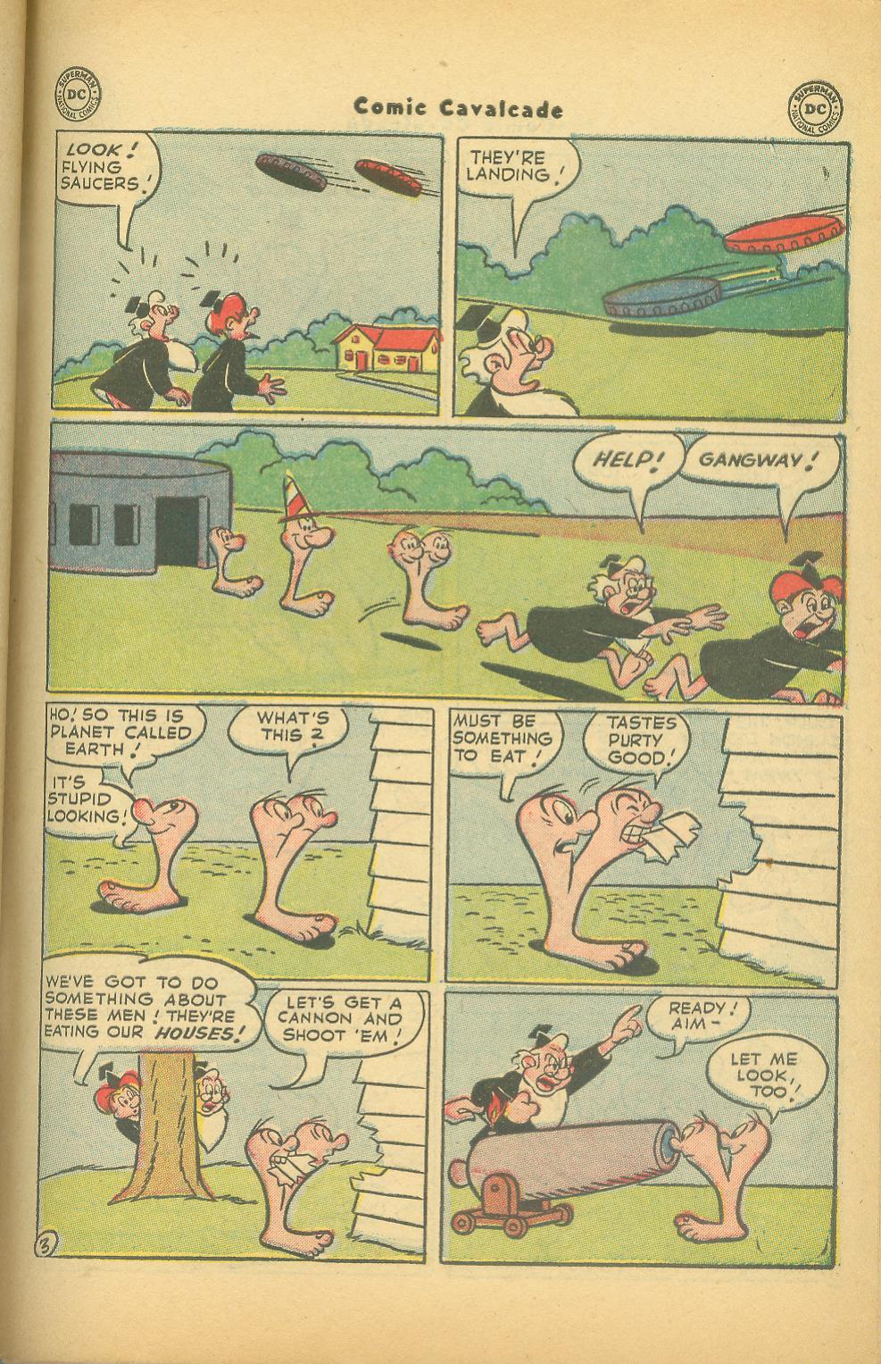 Read online Comic Cavalcade comic -  Issue #61 - 61