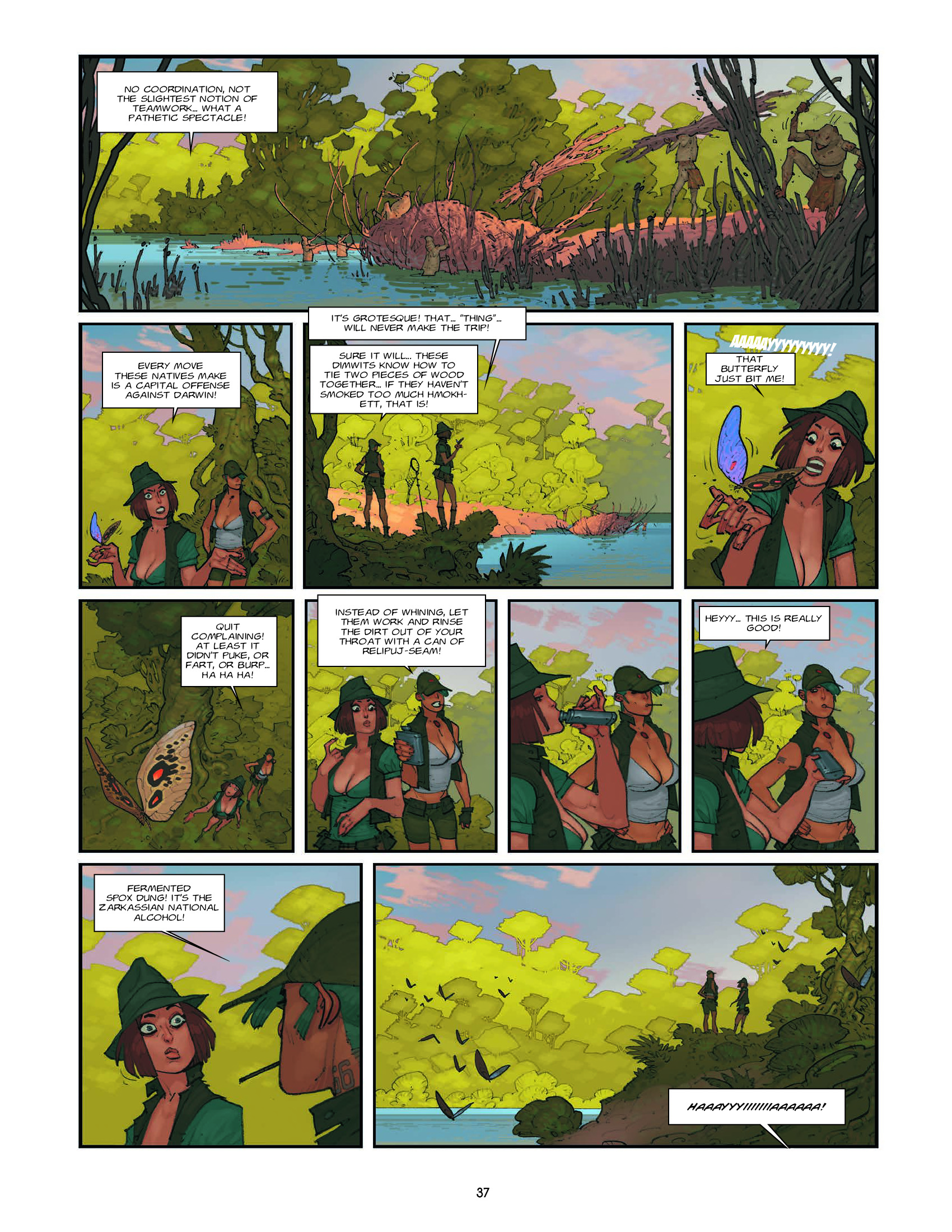 Read online Trapped on Zarkass comic -  Issue # TPB (Part 1) - 38