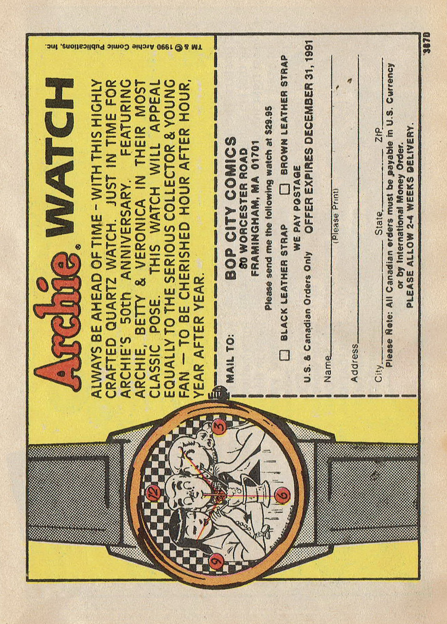 Read online Archie Annual Digest Magazine comic -  Issue #58 - 107