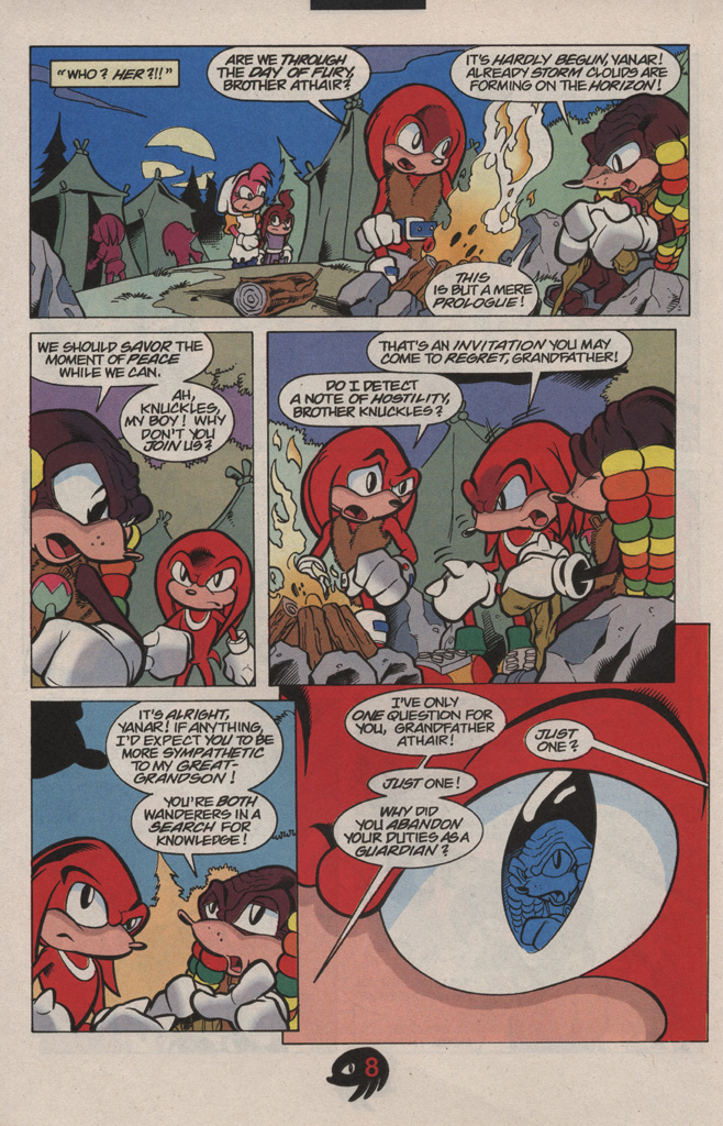 Read online Knuckles the Echidna comic -  Issue #11 - 14