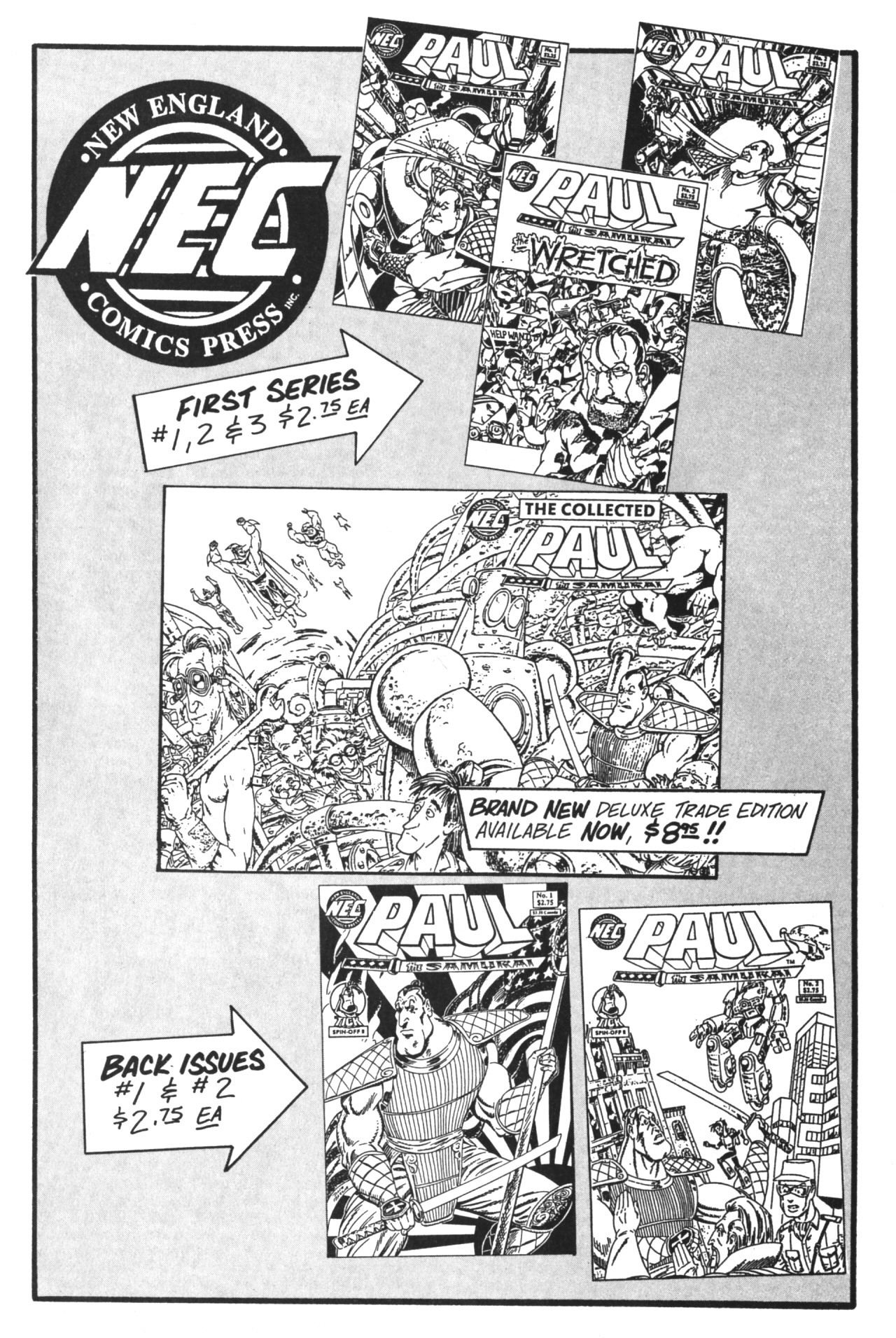 Read online Paul the Samurai (1992) comic -  Issue #3 - 31
